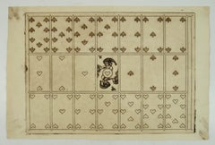 Merry Andrew No. 30, 1989 by Karl Gerich of Bath - Two Playing Card Print Sheets