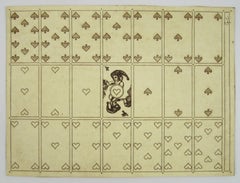 Merry Andrew No. 30, 1989 by Karl Gerich of Bath - Two Playing Card Print Sheets