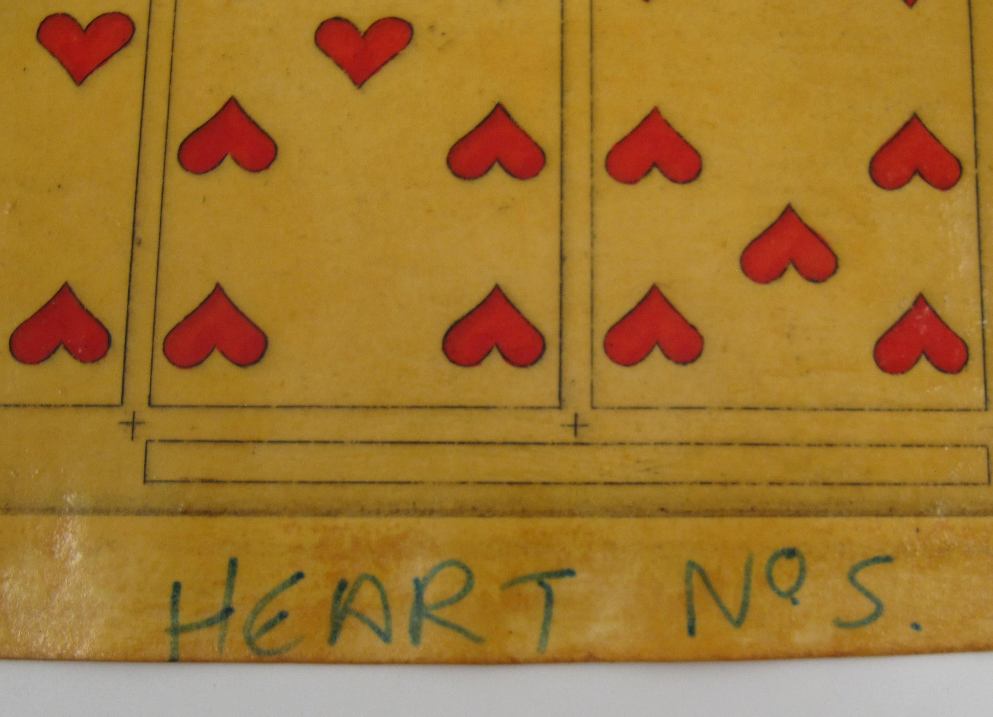 Pollonaise No. 24, 1988 by Karl Gerich of Bath - Playing Card Print Sheet For Sale 5