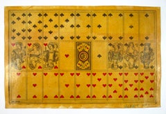 Pollonaise No. 24, 1988 by Karl Gerich of Bath - Playing Card Print Sheet