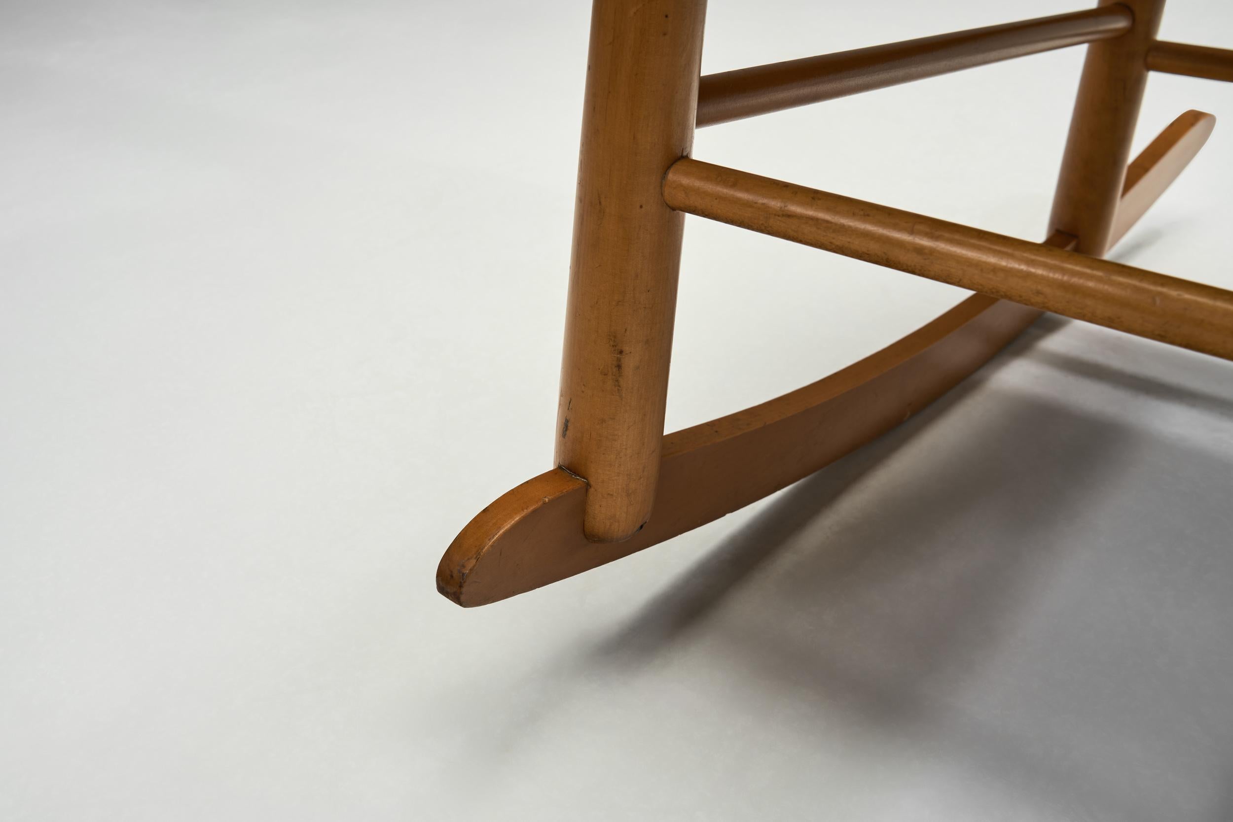 Karl-Axel Adolfsson “Isabella” Rocking Chair for Gemla, Sweden 20th Century For Sale 10