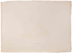Neoclassic Sculpture - Etching by Karl Barth - Mid-19th Century