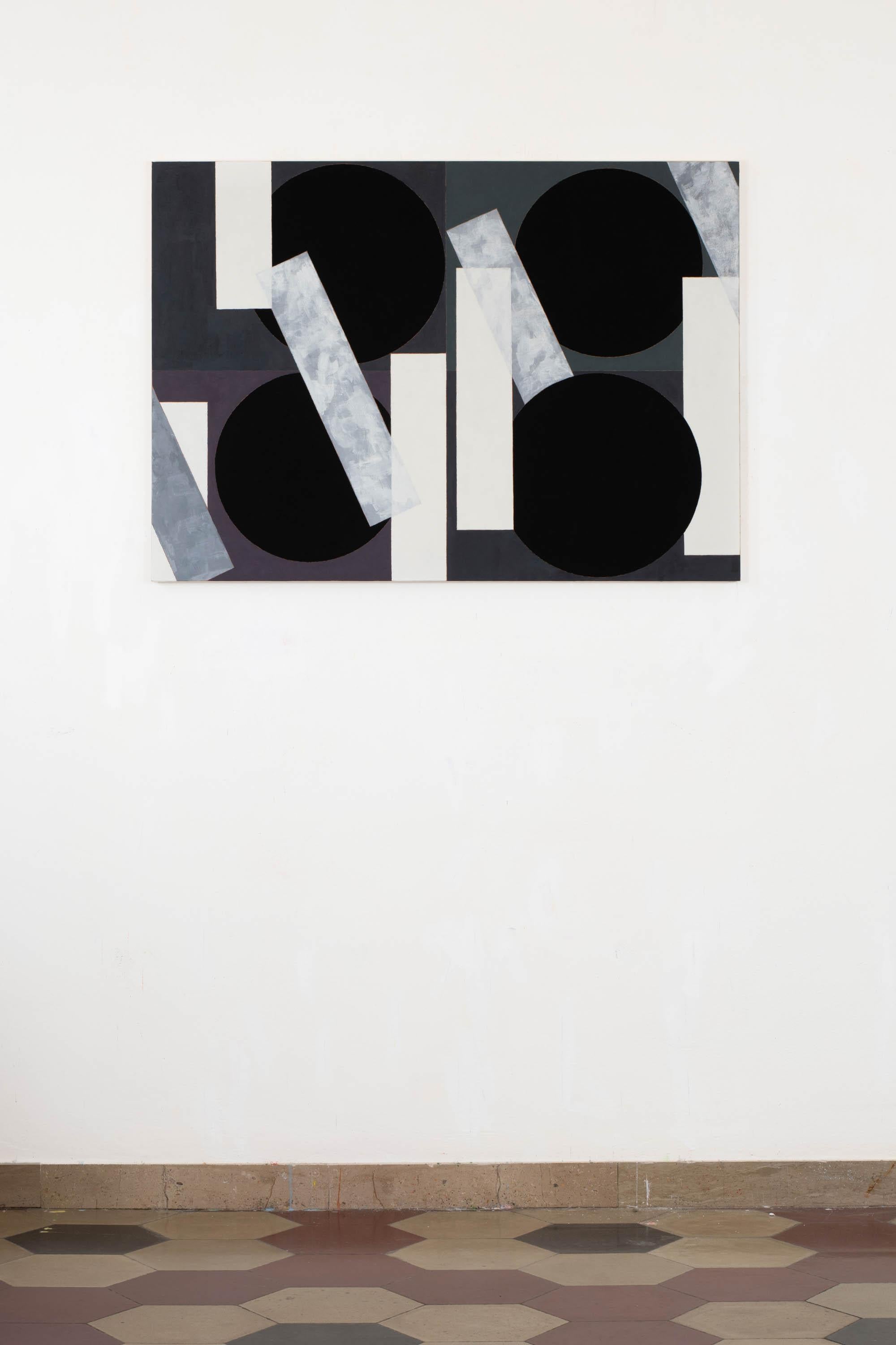 Karl Böhmer, Ici Bas, 2015, Tempera on Canvas For Sale 2