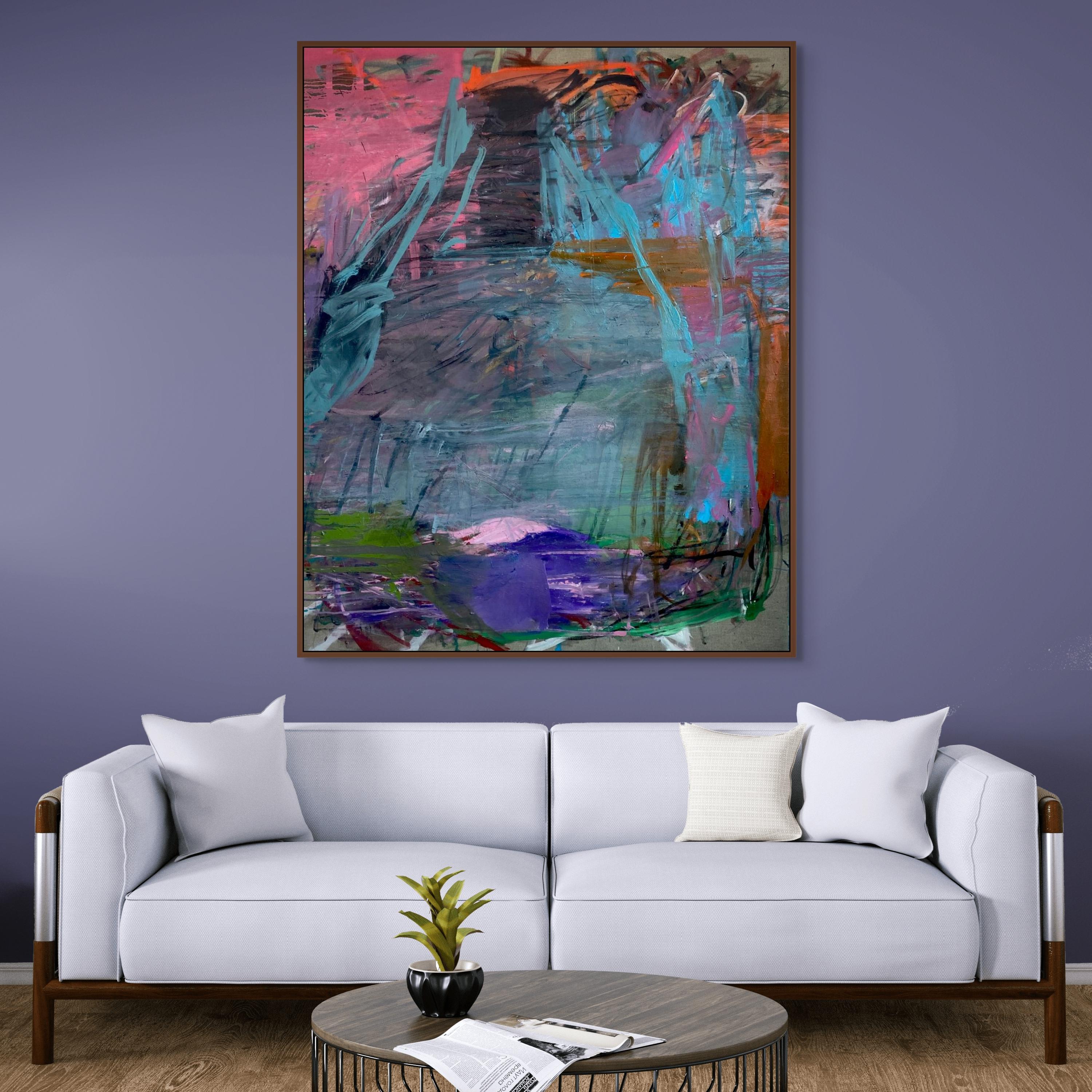 Cámara (Pintura Abstracta) - Painting de Karl Bielik