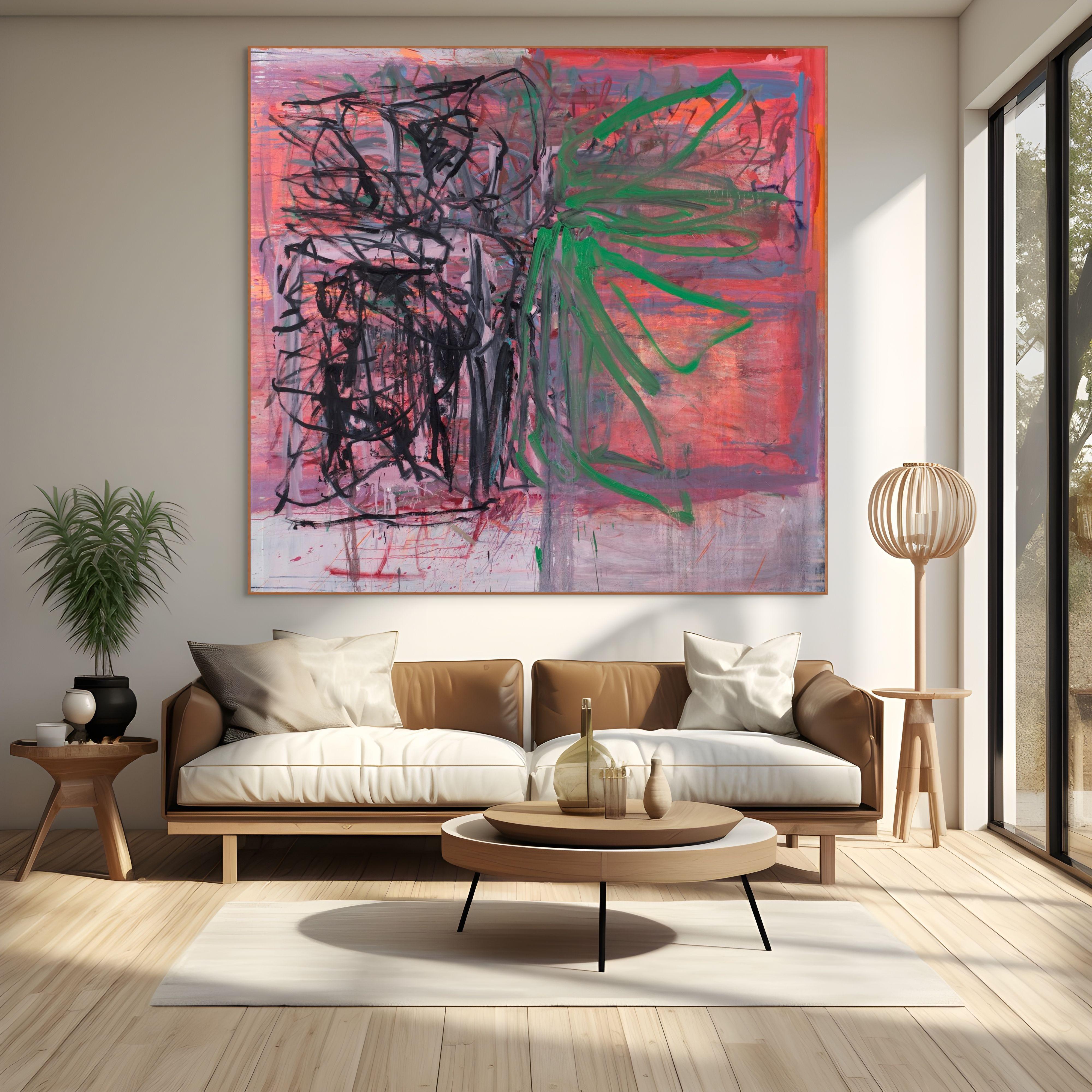 Fiasco (Pintura Abstracta) - Painting de Karl Bielik