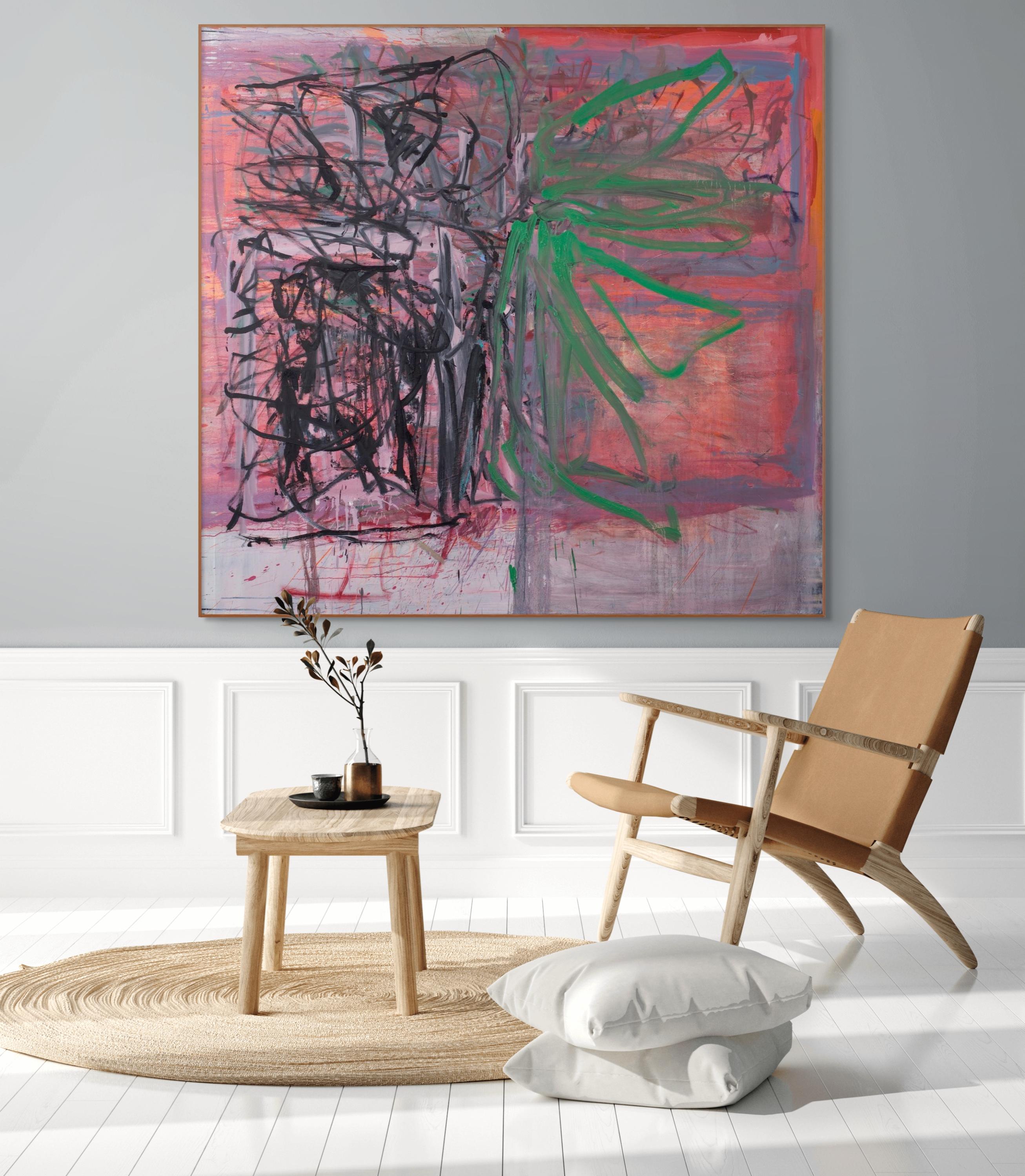 Fiasco (Pintura Abstracta) - Painting Abstracto de Karl Bielik