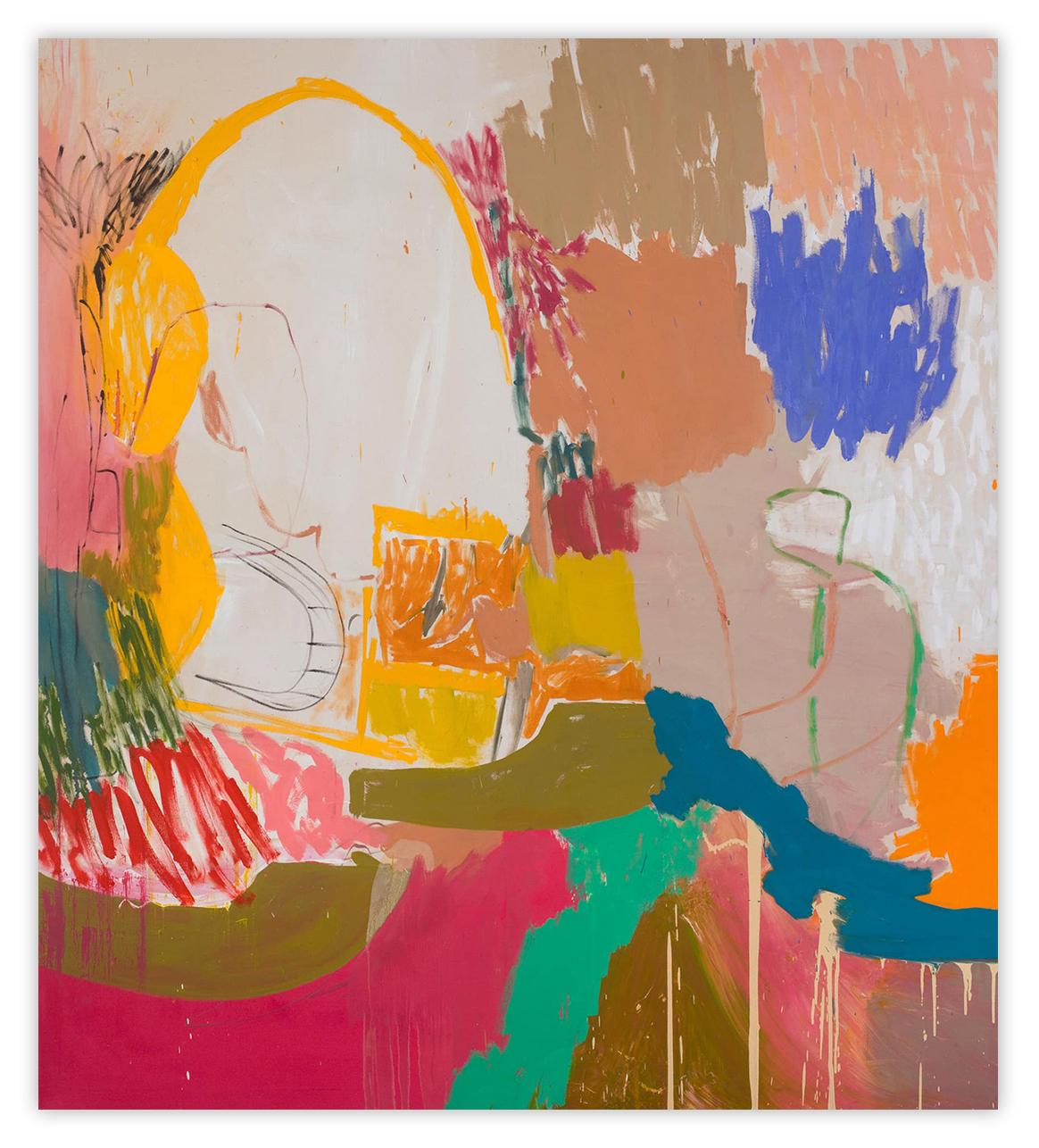 Abstract Painting di Karl Bielik - Meddle (Pittura astratta)