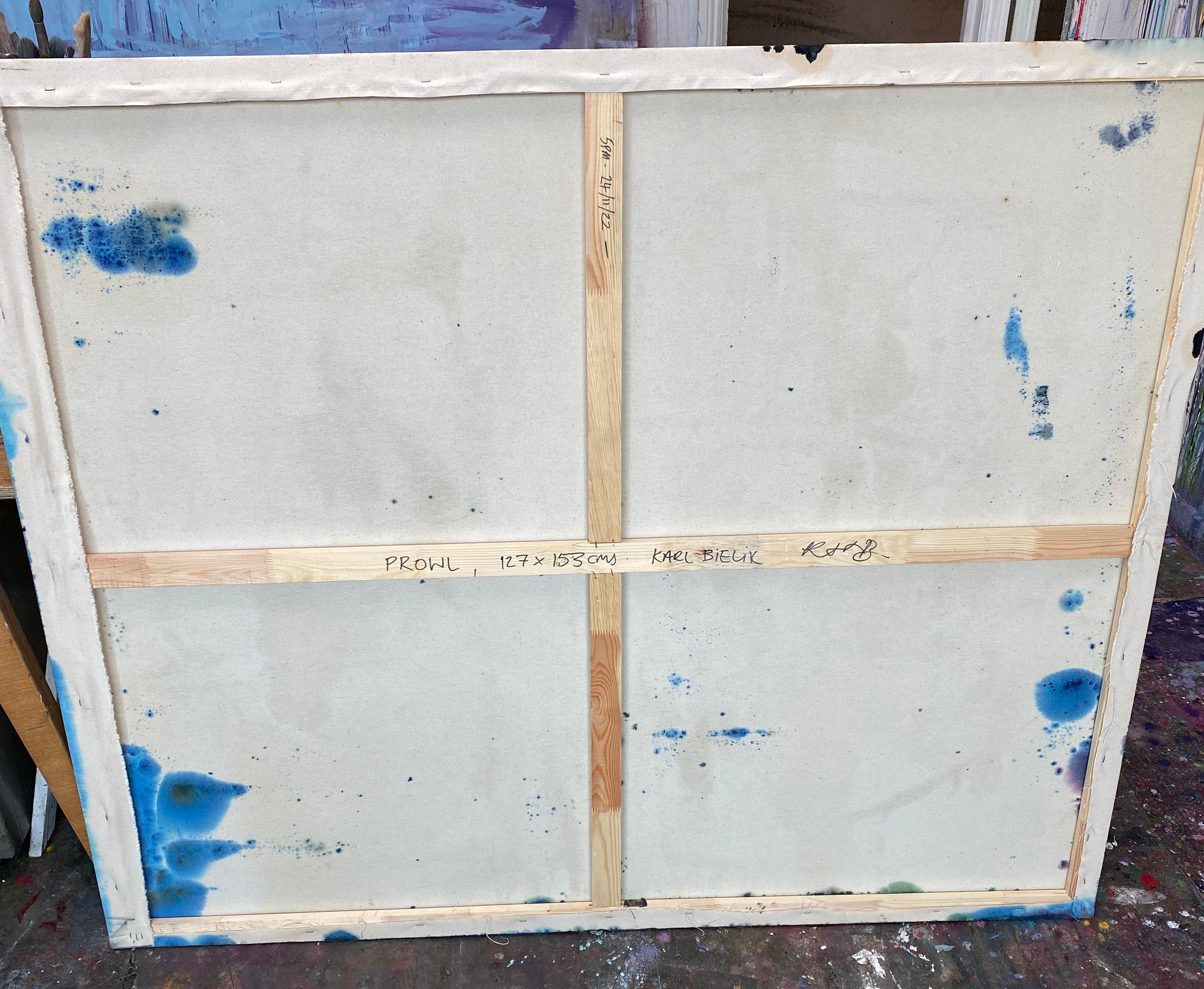 Prowl (Pittura astratta)
Olio su tela - Senza cornice.
Questo lavoro è un'esclusiva di IdeelArt.

Questa opera d'arte verrà spedita arrotolata in un tubo resistente alle ammaccature.
Questo metodo è particolarmente sicuro per le opere di grandi