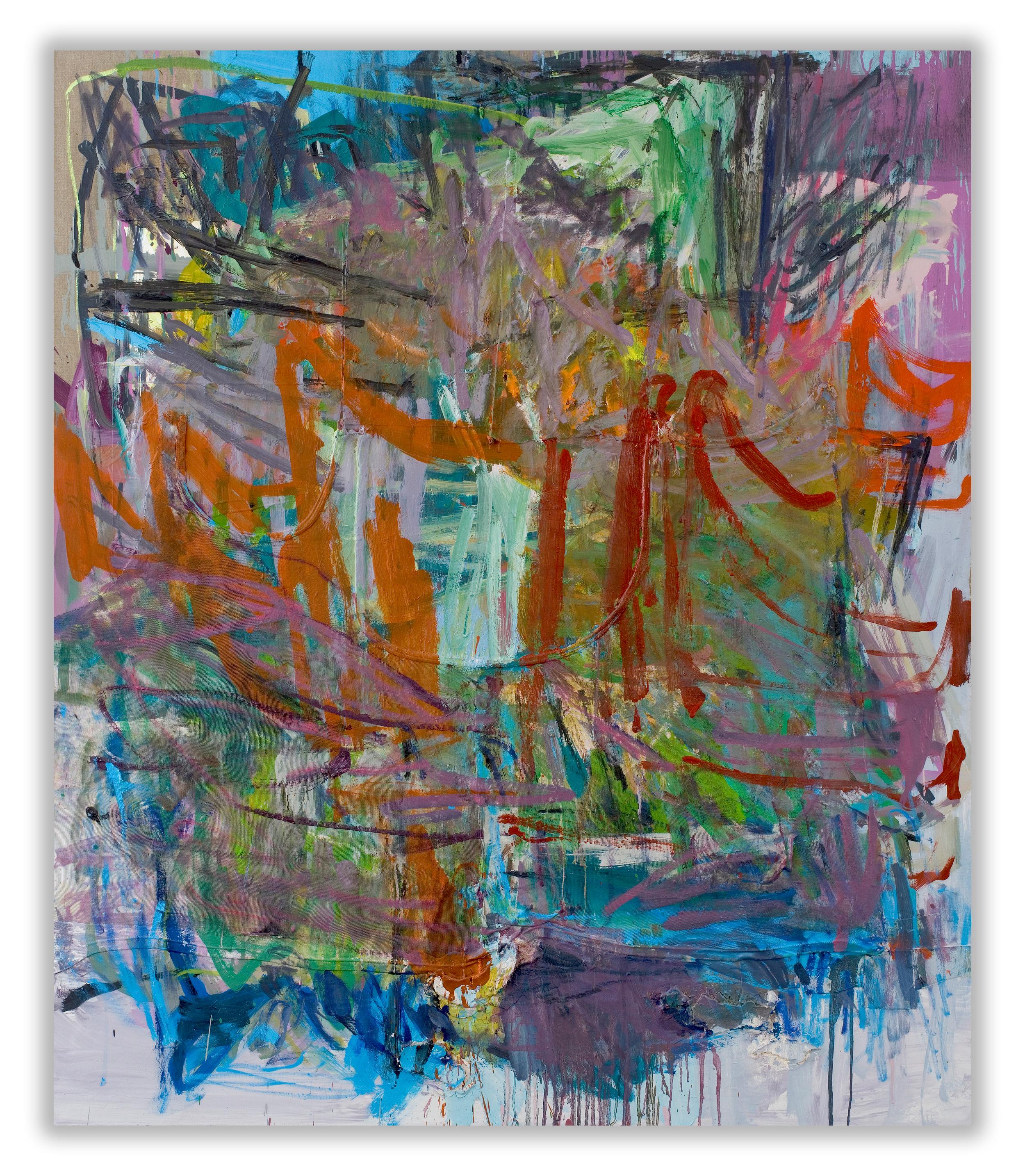 Abstract Painting de Karl Bielik - Wishbone (Pintura abstracta)