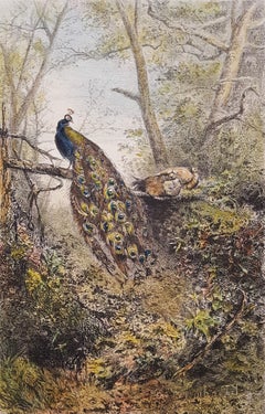 Peacocks on a Bough
