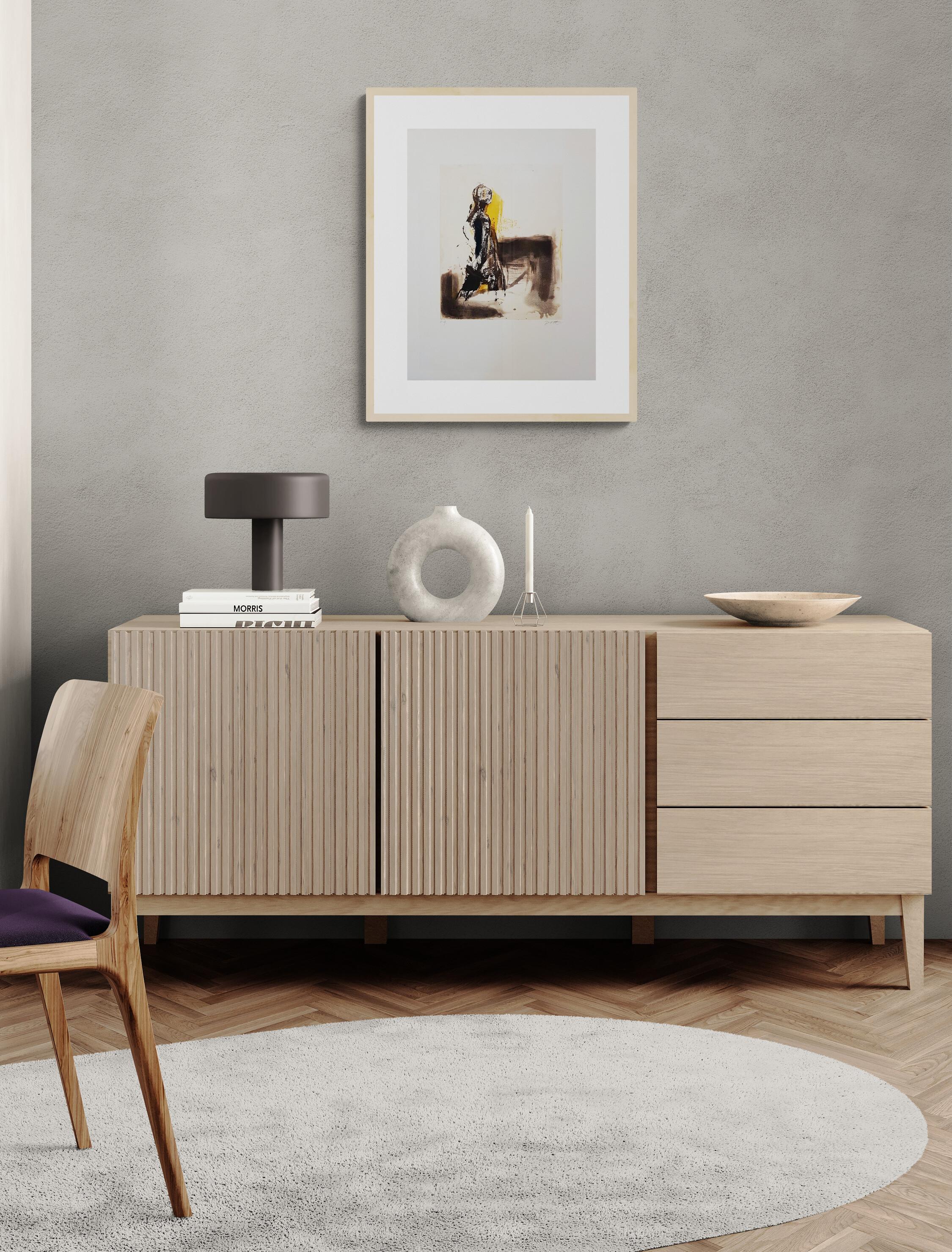 Tache Jaune - Modern Print by Karl Brandstätter