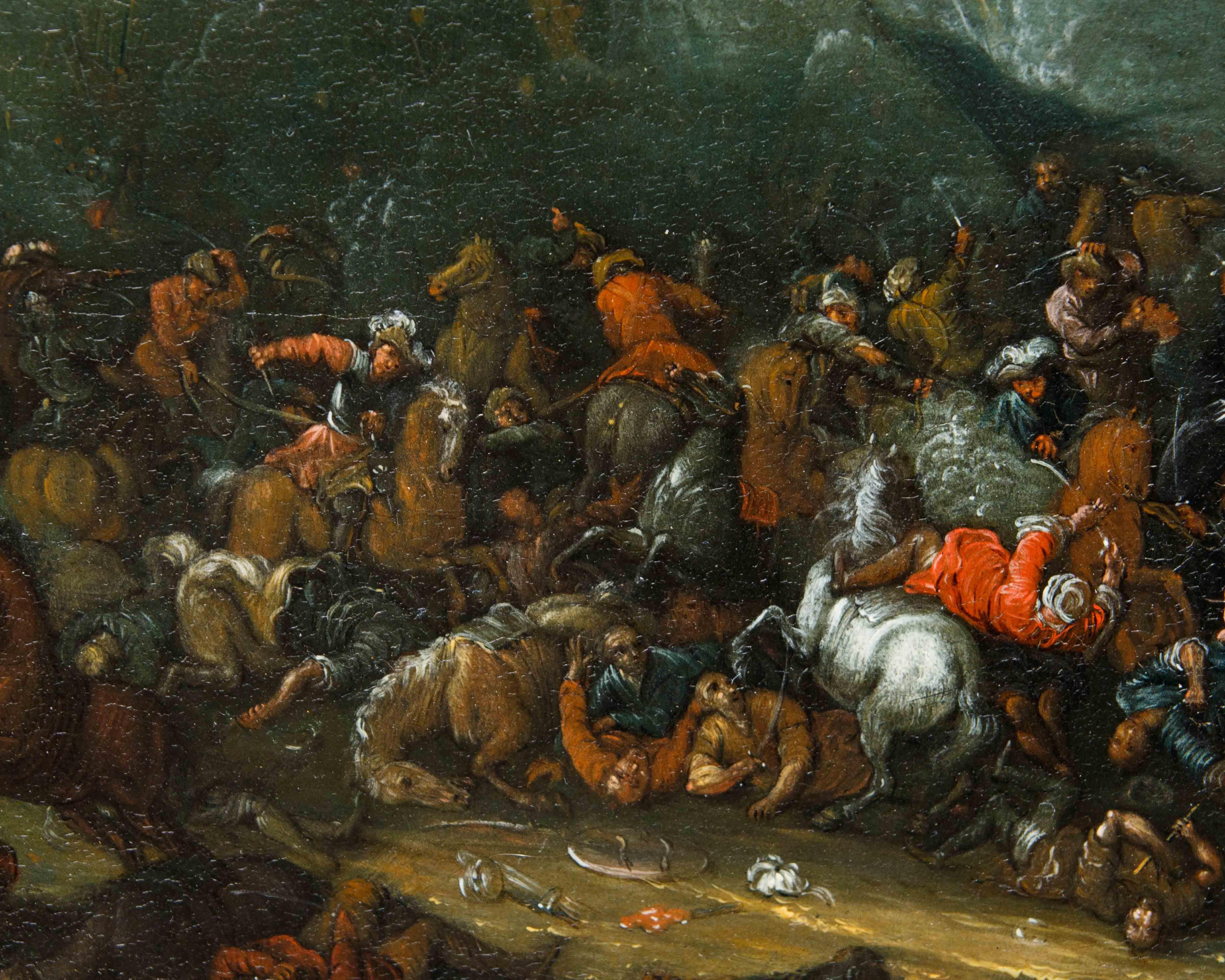 Karl Breydel, called The Knight of Antwerp (Antwerp, 1678-1733), Battle For Sale 3