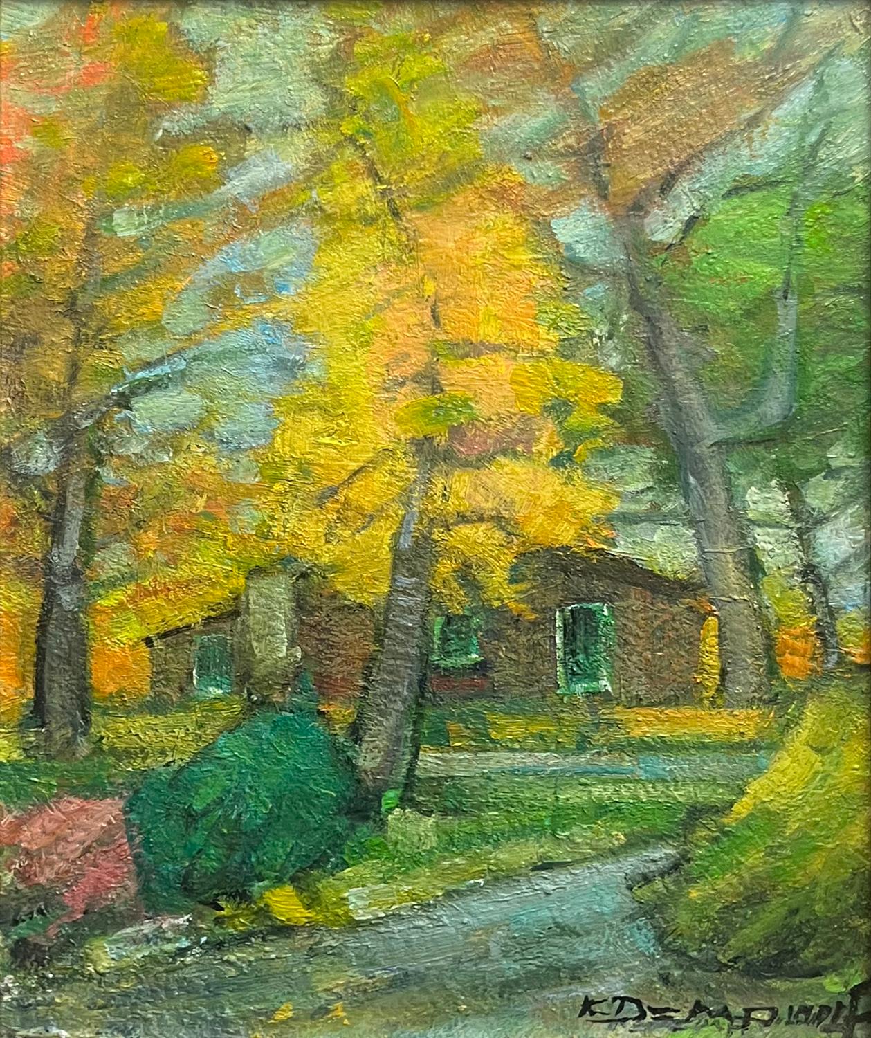 Mountain Home, Grafschaft Riverside (Impressionismus), Painting, von Karl Dempwolf
