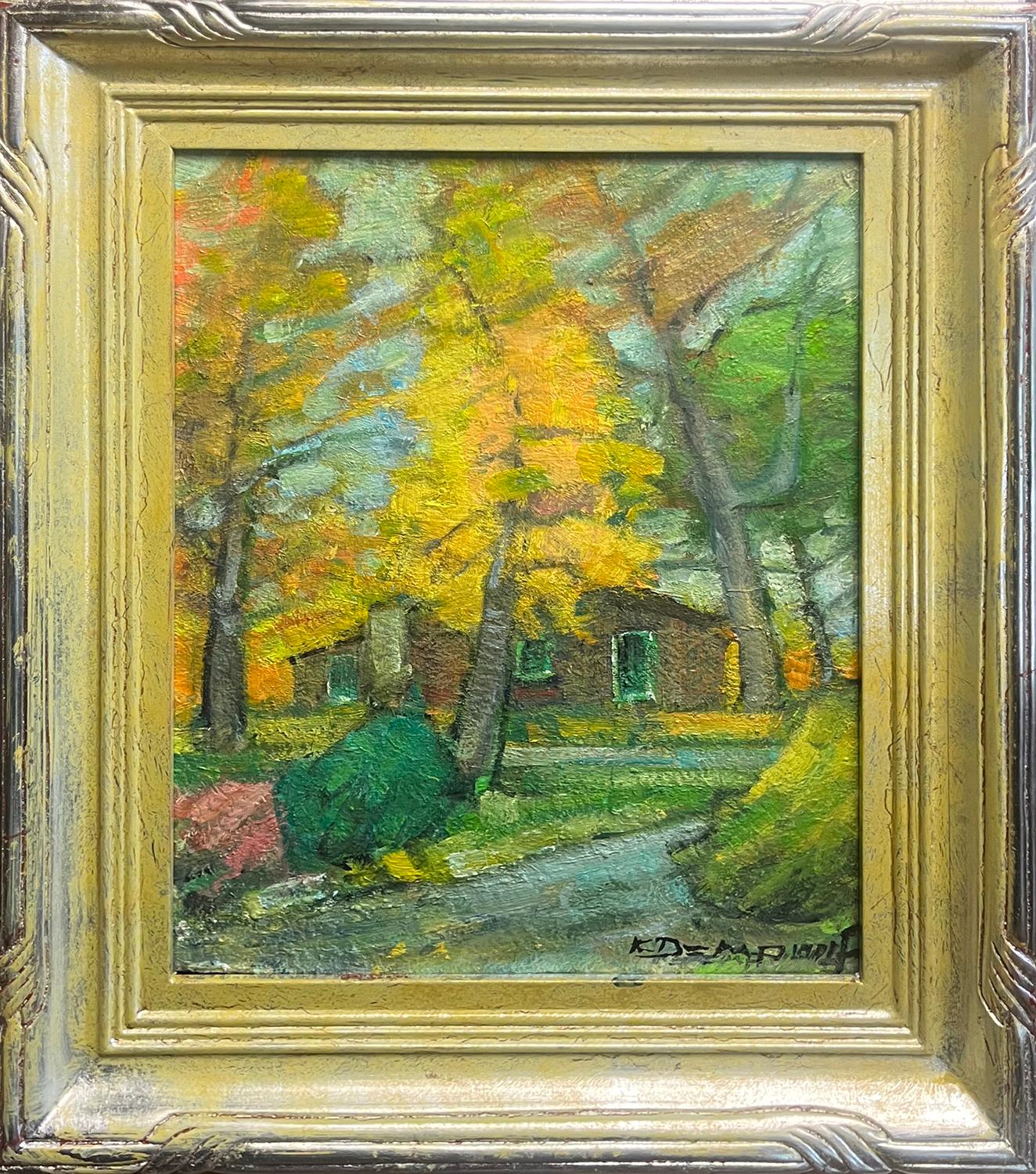 Mountain Home, Grafschaft Riverside – Painting von Karl Dempwolf