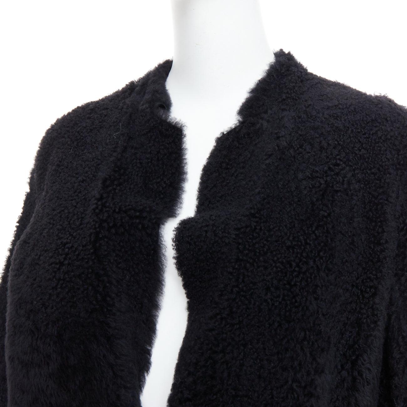 KARL DONOGHUE manteau long à un seul bouton en agneau noir et fourrure de shearling L
Référence : JACG/A00218
Marque : KARL DONOGHUE
Matière : Cuir d'agneau
Couleur : Noir
Motif : Solide
Fermeture : bouton
Doublure : Cuir noir
Fabriqué en :