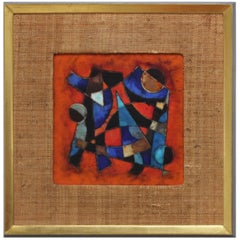 Karl Drerup Smalto su rame - Opera d'arte moderna