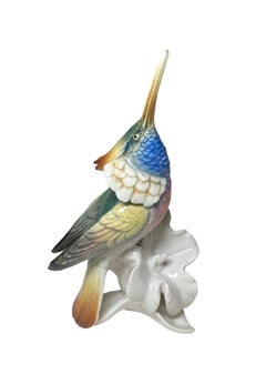 Karl Ens Porcelain Factory Hummingbird Figurine