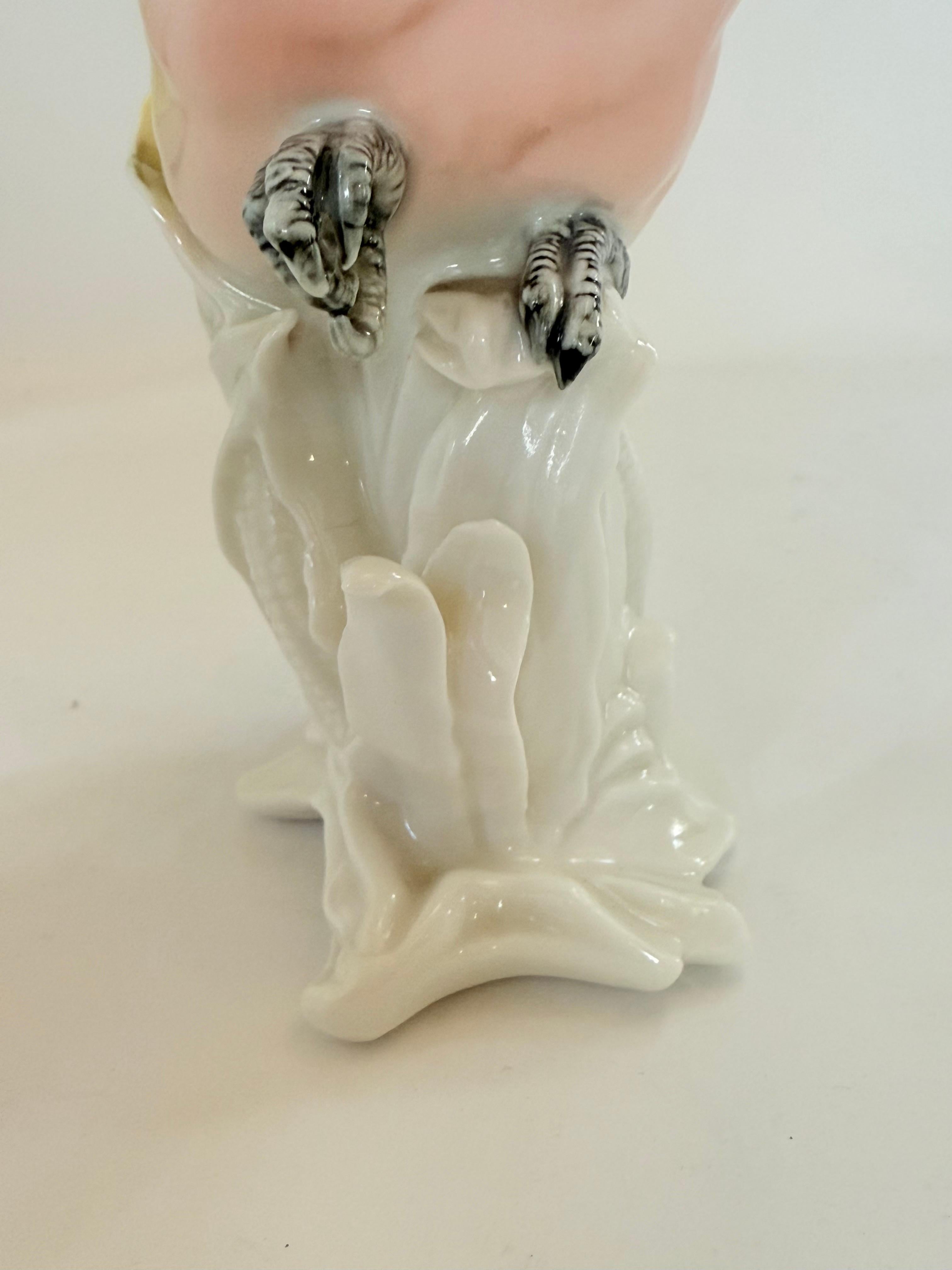 20th Century Karl Ens Vintage porcelain figure Parrot