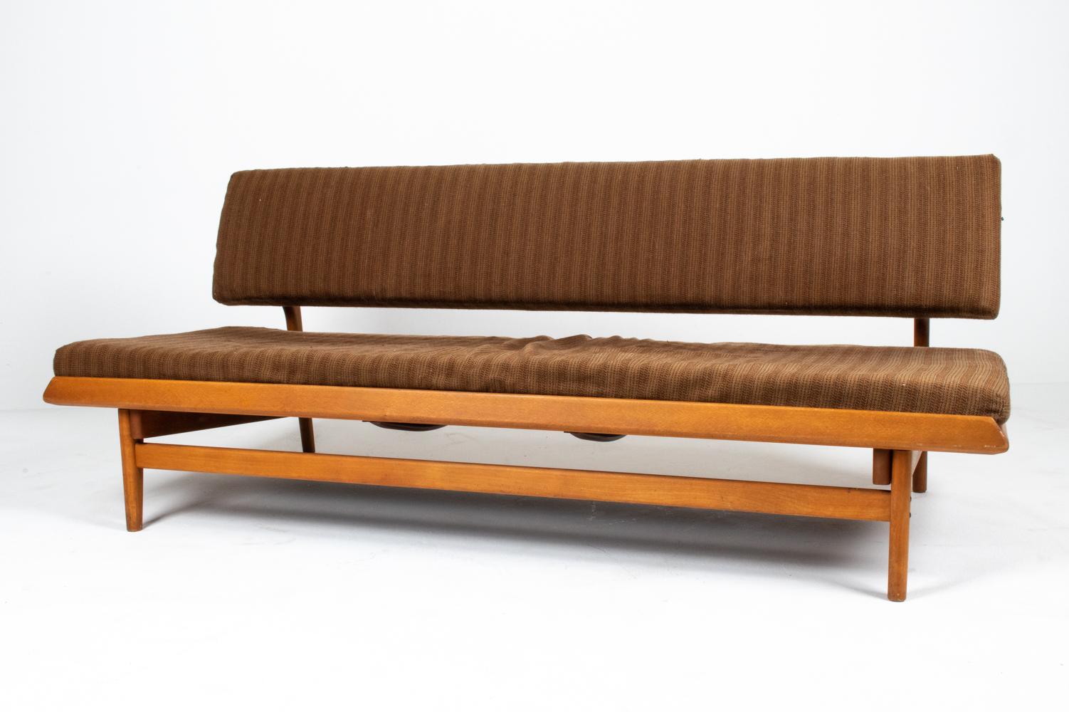 Karl Erik Ekselius für JOC Vetlanda Umwandelbares Sofa / Tagesbett, 1960er Jahre (Skandinavische Moderne) im Angebot