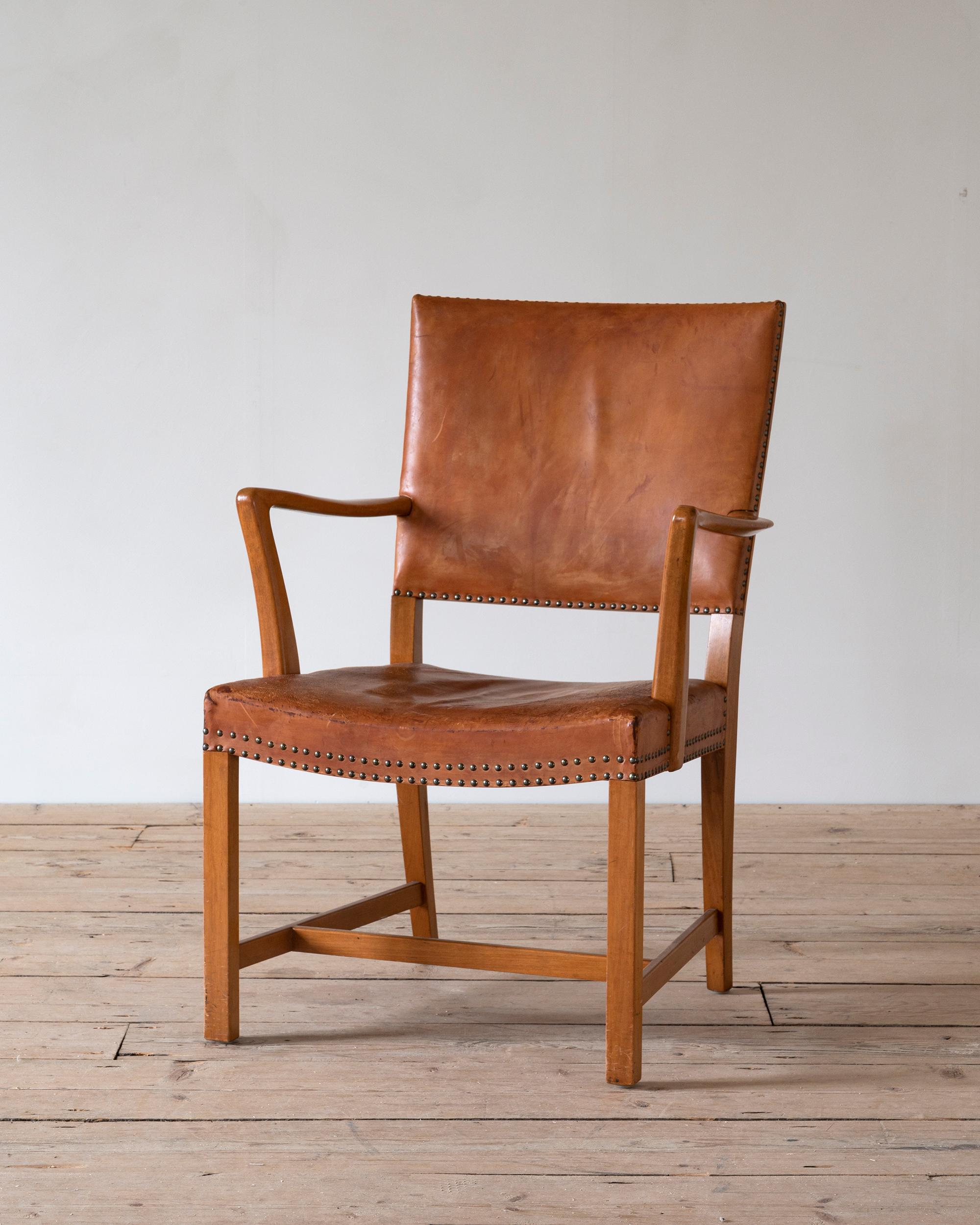 Rosewood Karl-Erik Ekselius, Leather Armchair For Sale