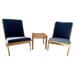 Vintage Karl-Erik Ekselius - Set of 2 Oak lounge chair by JOC Sweden