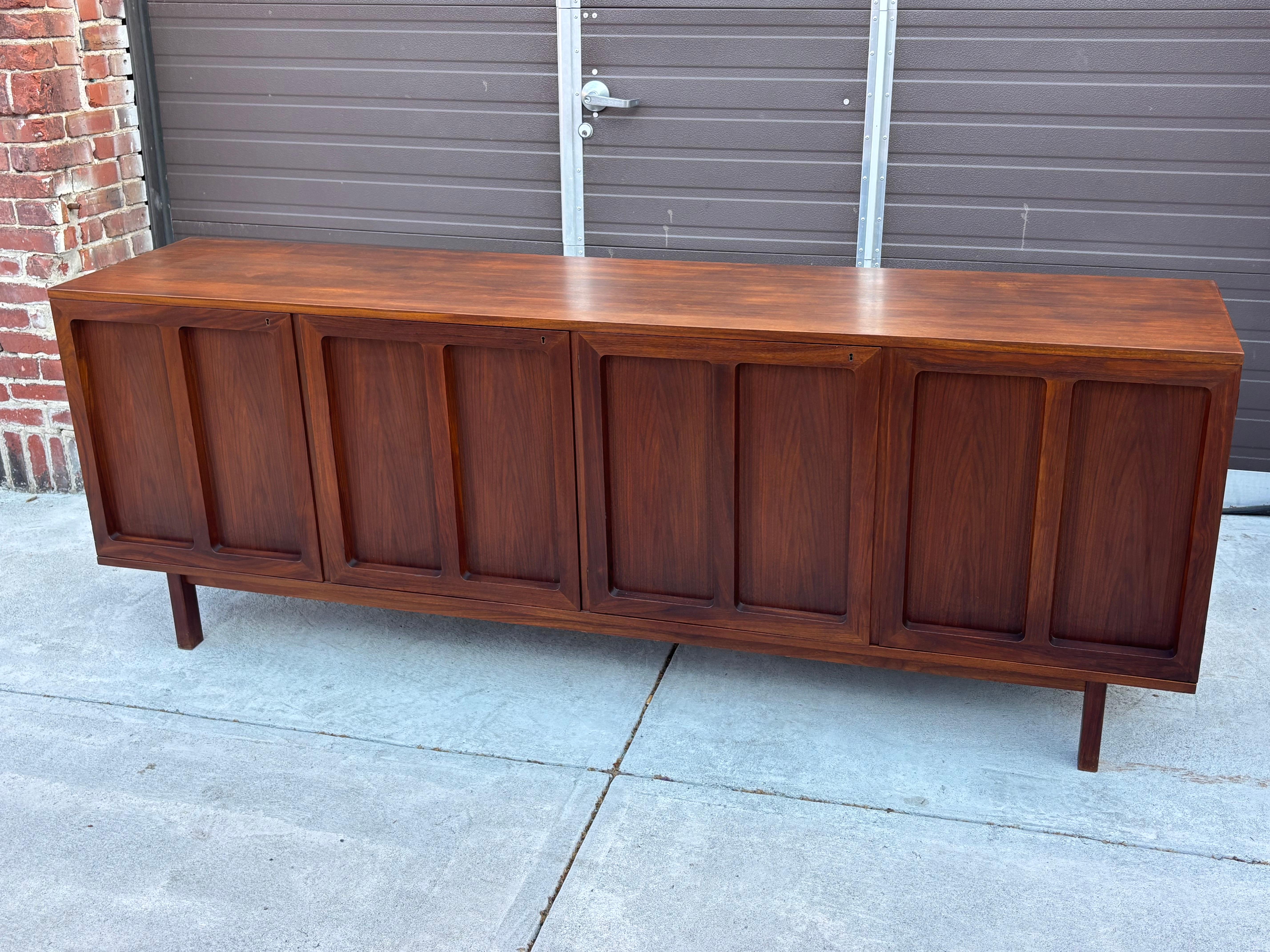 Scandinavian Modern Karl-Erik Ekselius Swedish Cabinet For Sale