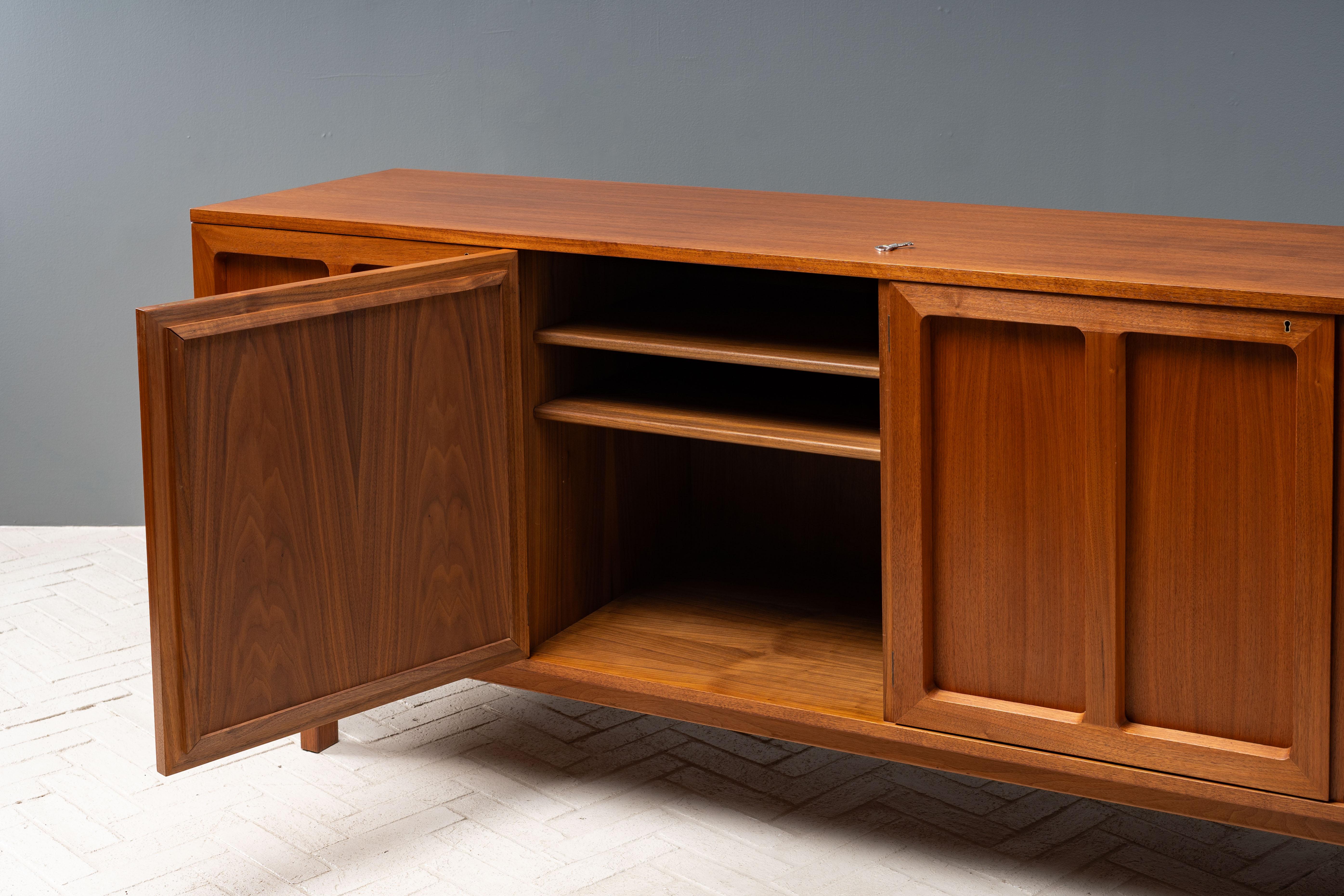 Karl Erik Ekselius Teak Sideboard For Sale 5