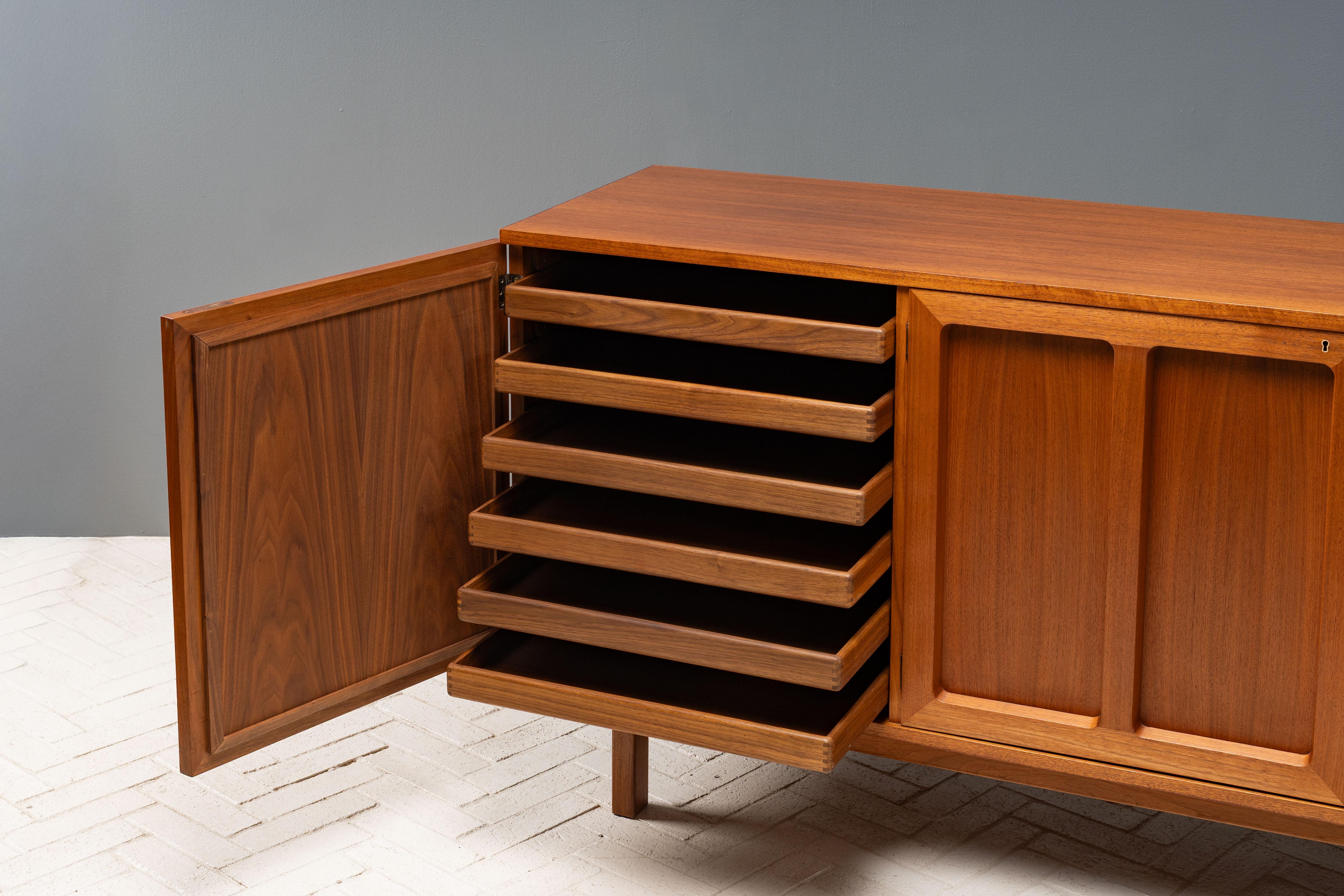 Karl Erik Ekselius Teak Sideboard For Sale 7
