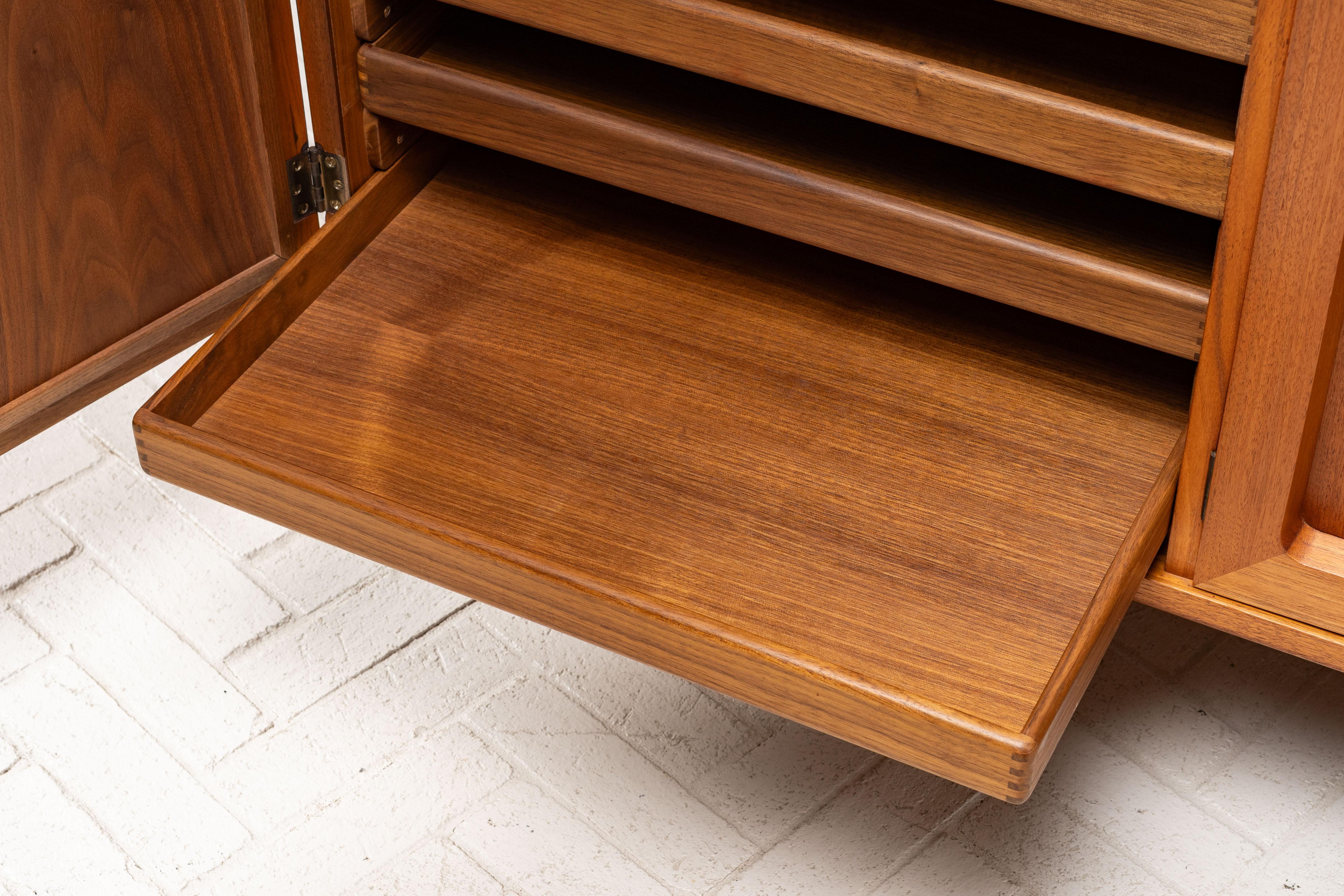 Karl Erik Ekselius Teak Sideboard For Sale 8