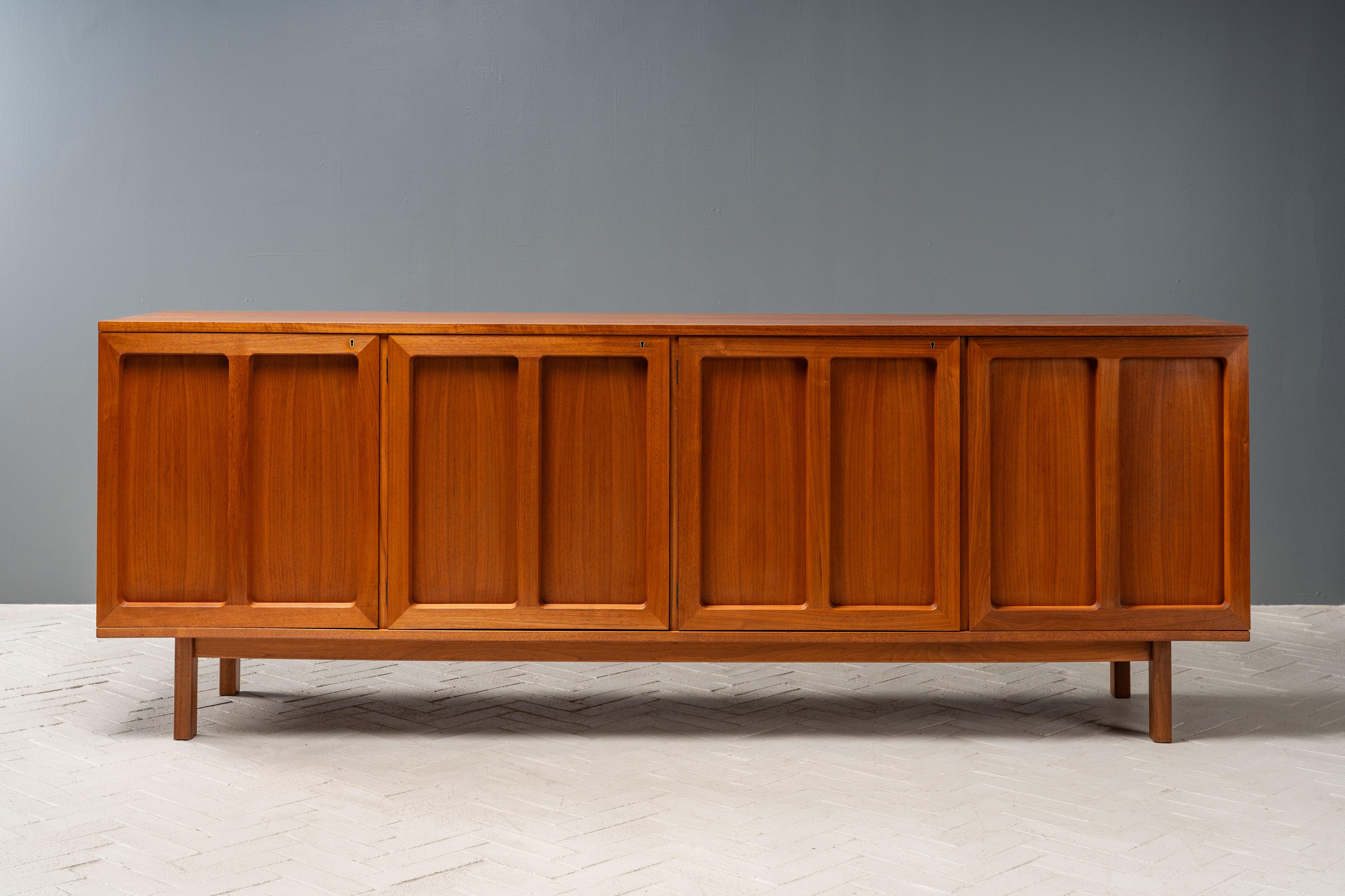 Mid-Century Modern Karl Erik Ekselius Teak Sideboard For Sale