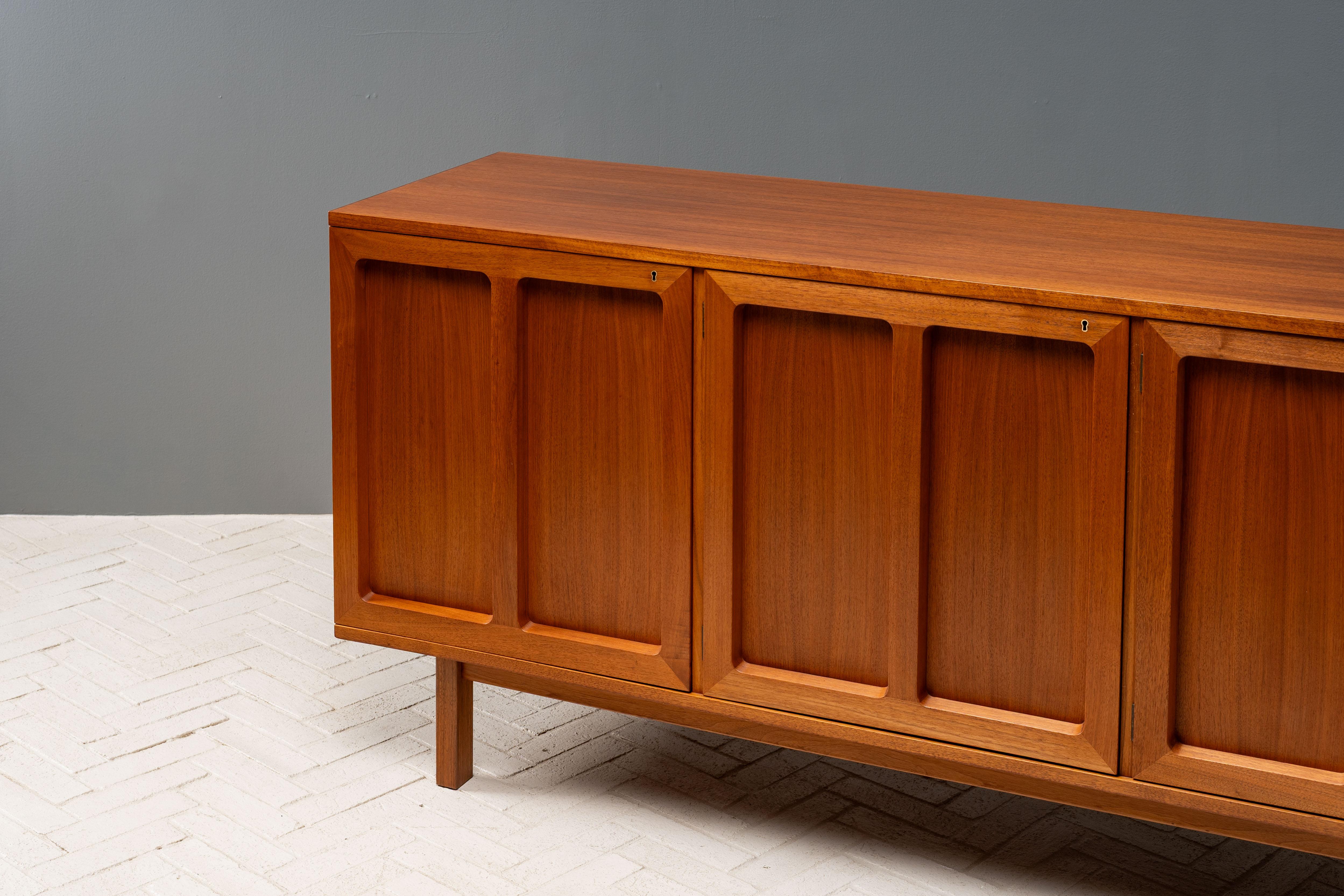Swedish Karl Erik Ekselius Teak Sideboard For Sale