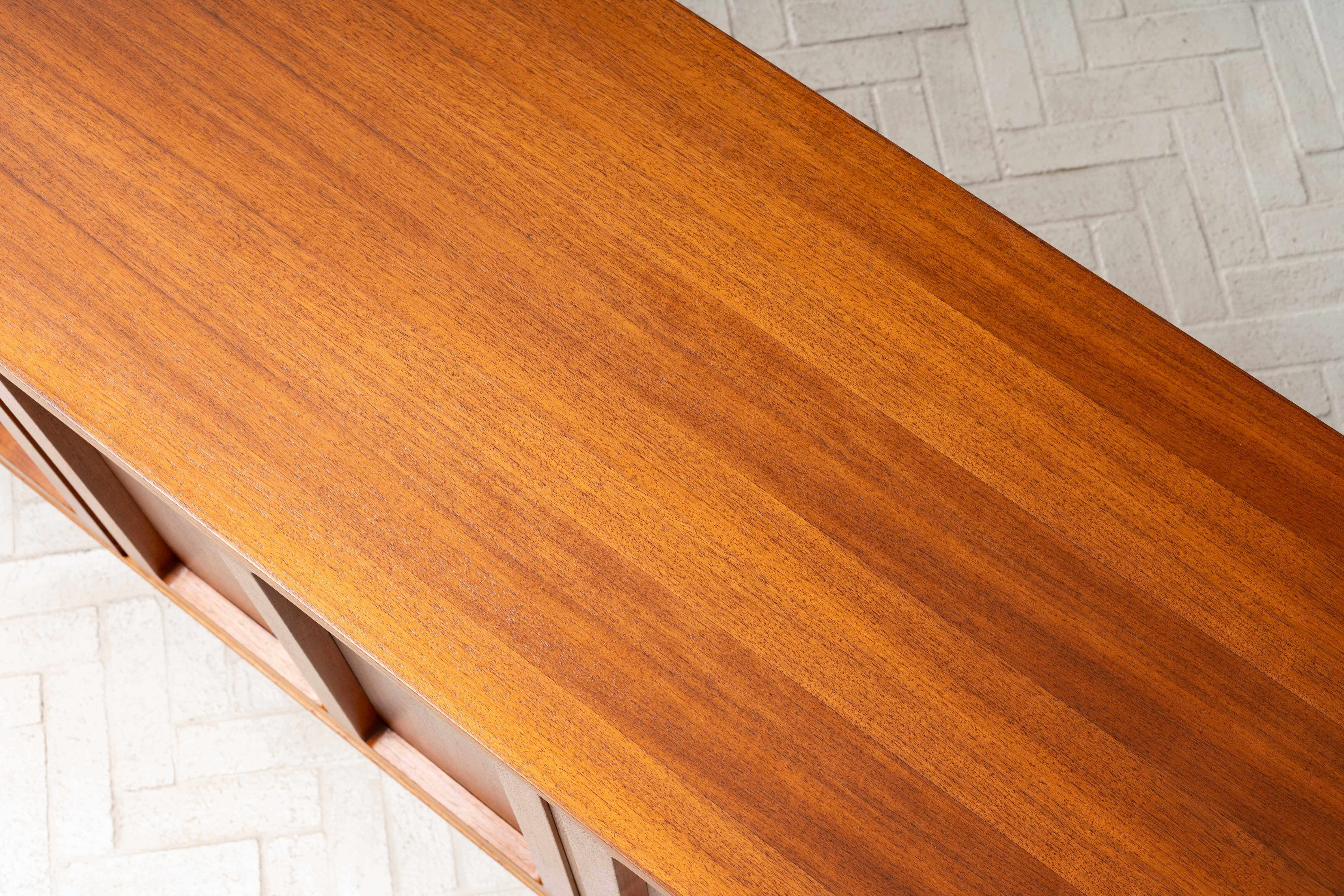 Karl Erik Ekselius Teak Sideboard In Good Condition For Sale In Cambridge, US