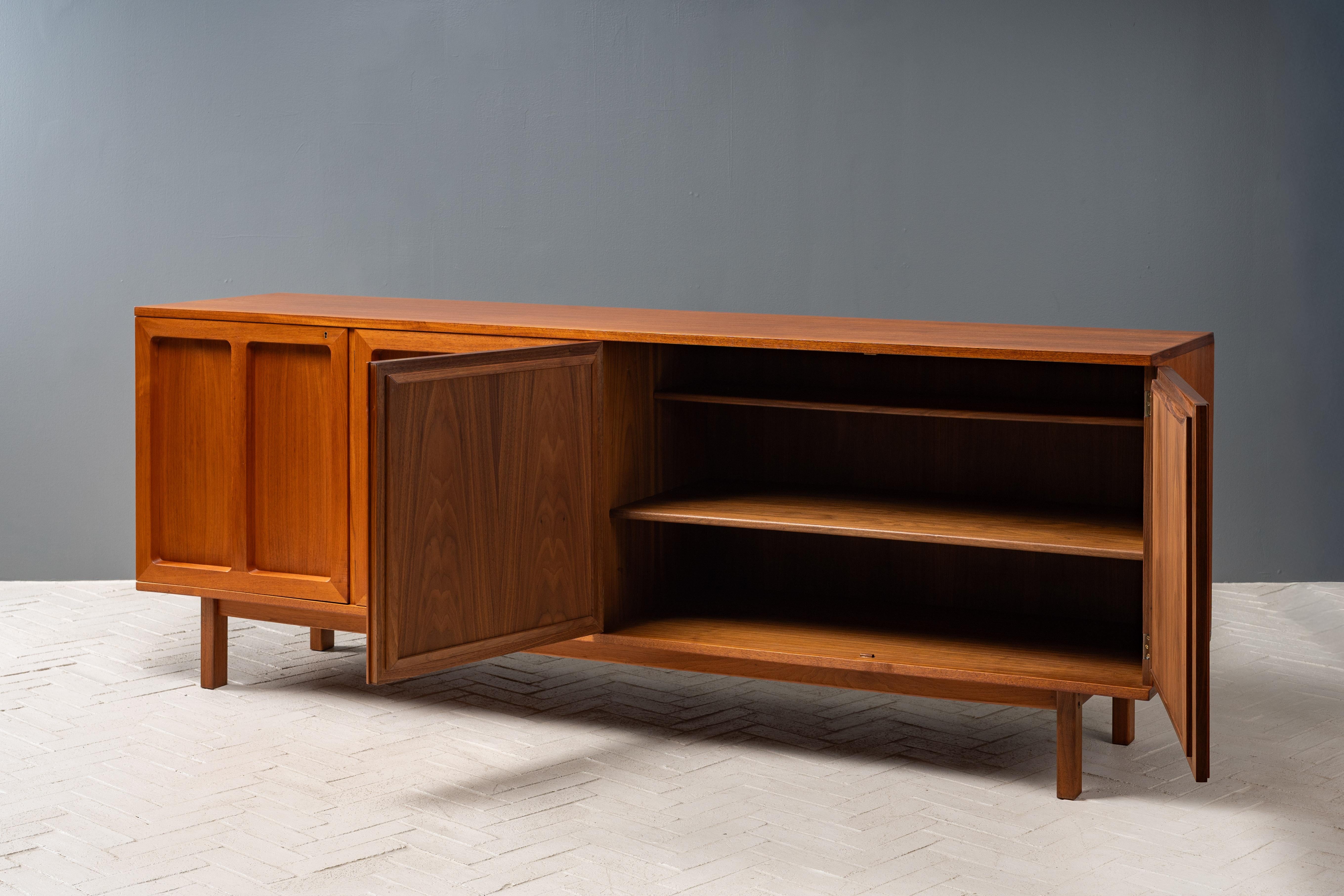 Karl Erik Ekselius Teak Sideboard For Sale 2