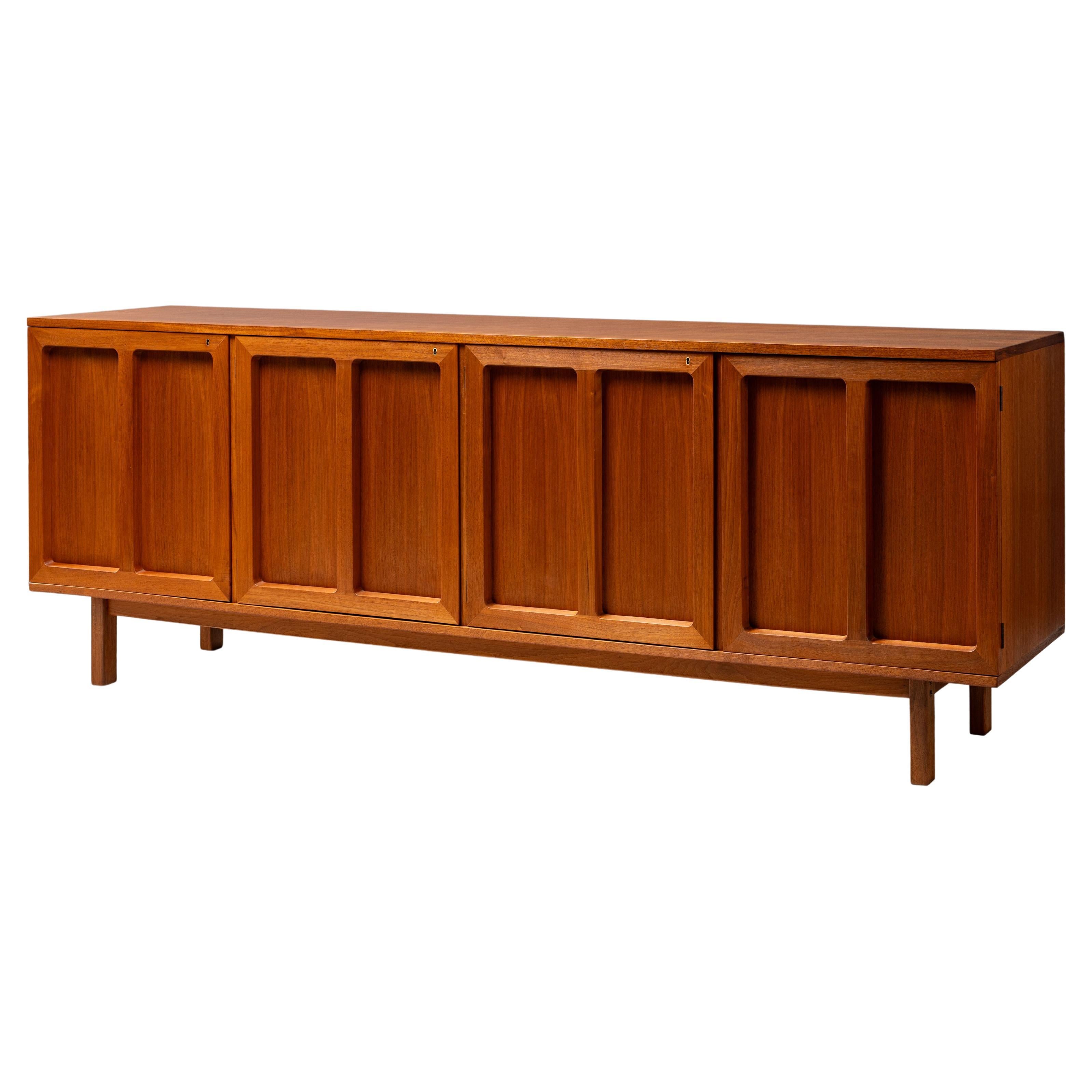 Karl Erik Ekselius Teak Sideboard For Sale