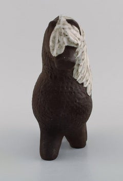 Karl Erik Iwar for Nittsjö, Horse in Glazed Stoneware, 1960s
