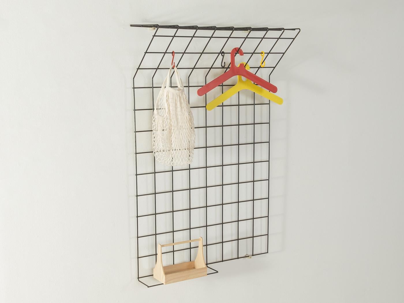 Karl Fichtel Metal Grid Wardrobe, 1960s For Sale 1