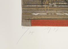 Fin Ph. O., acquaforte acquatinta di Karl Fred Dahmen