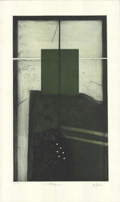 Vintage Karl Fred Dahmen 'Untitled' 1971- Etching- Signed