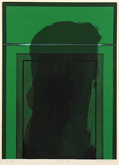 Untitled - Original Screen Print by Karl Fred Dahmen  - 1971