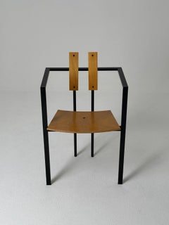 Chaise tripode Karl Friederich Forster postmoderne des années 1980