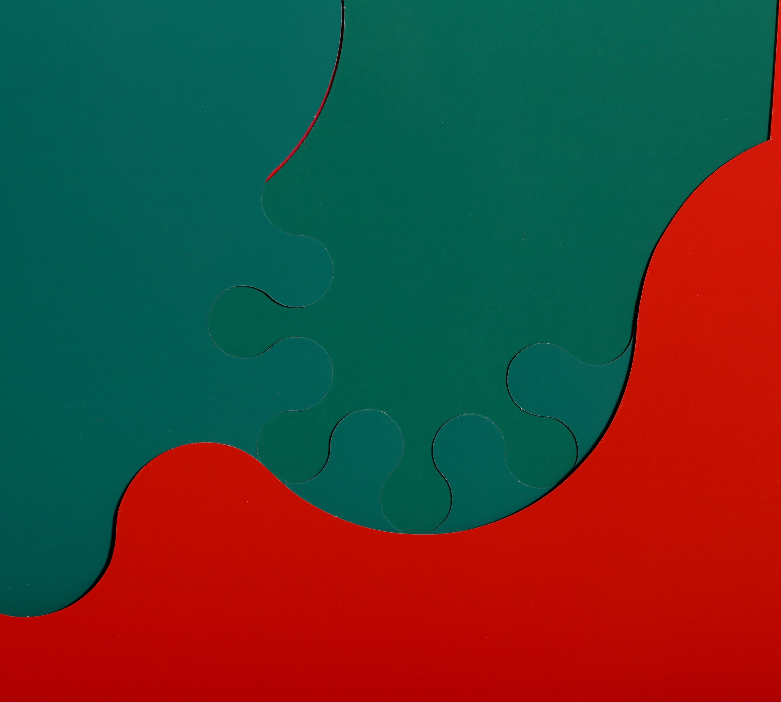 AlgoRythm No. 6, Screenprint Assemblage by Karl Gerstner en vente 1