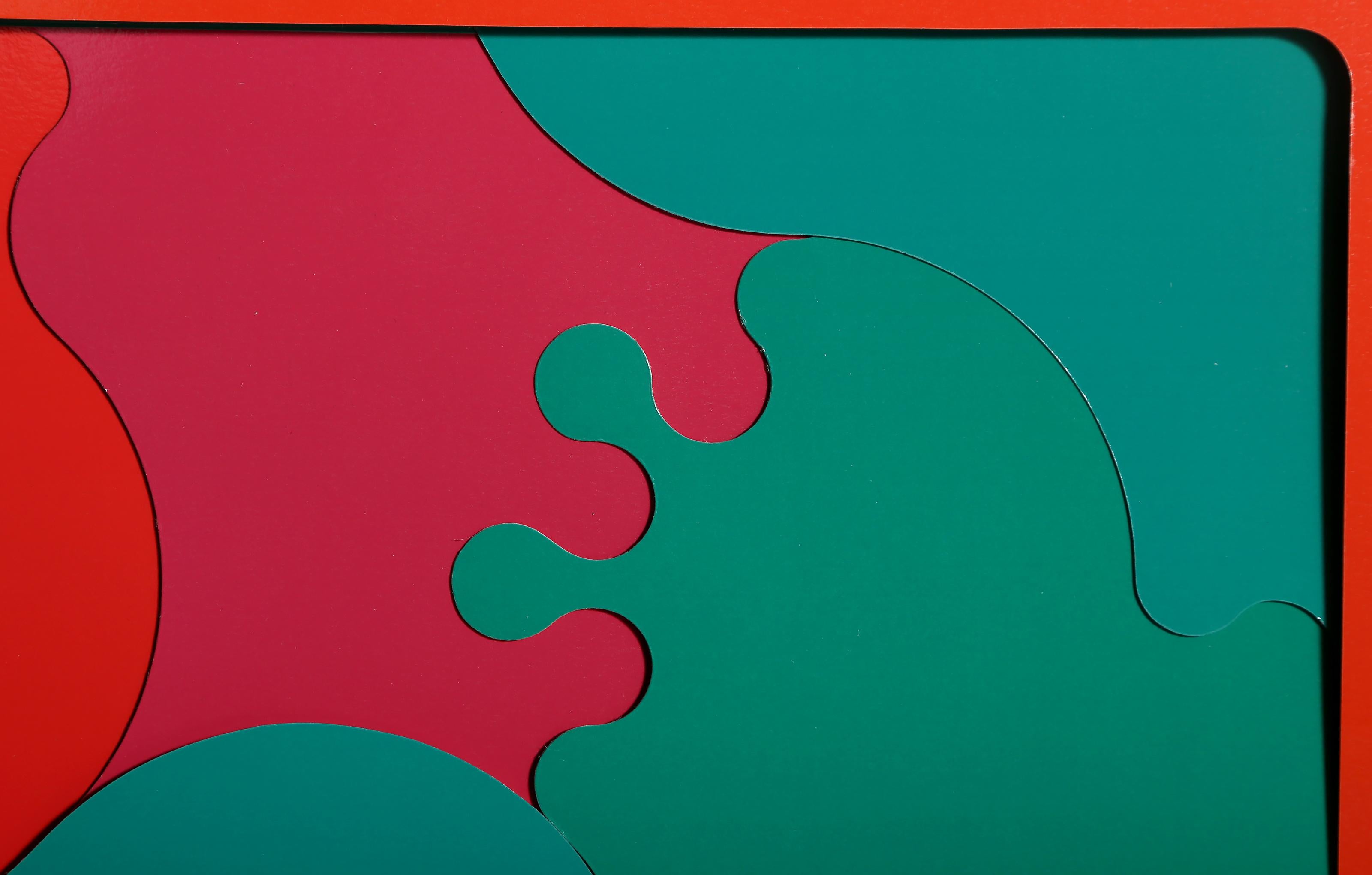 AlgoRythm No. 6, Screenprint Assemblage by Karl Gerstner en vente 3