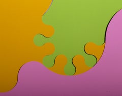 AlgoRythm No. 9, Screenprint Assemblage by Karl Gerstner