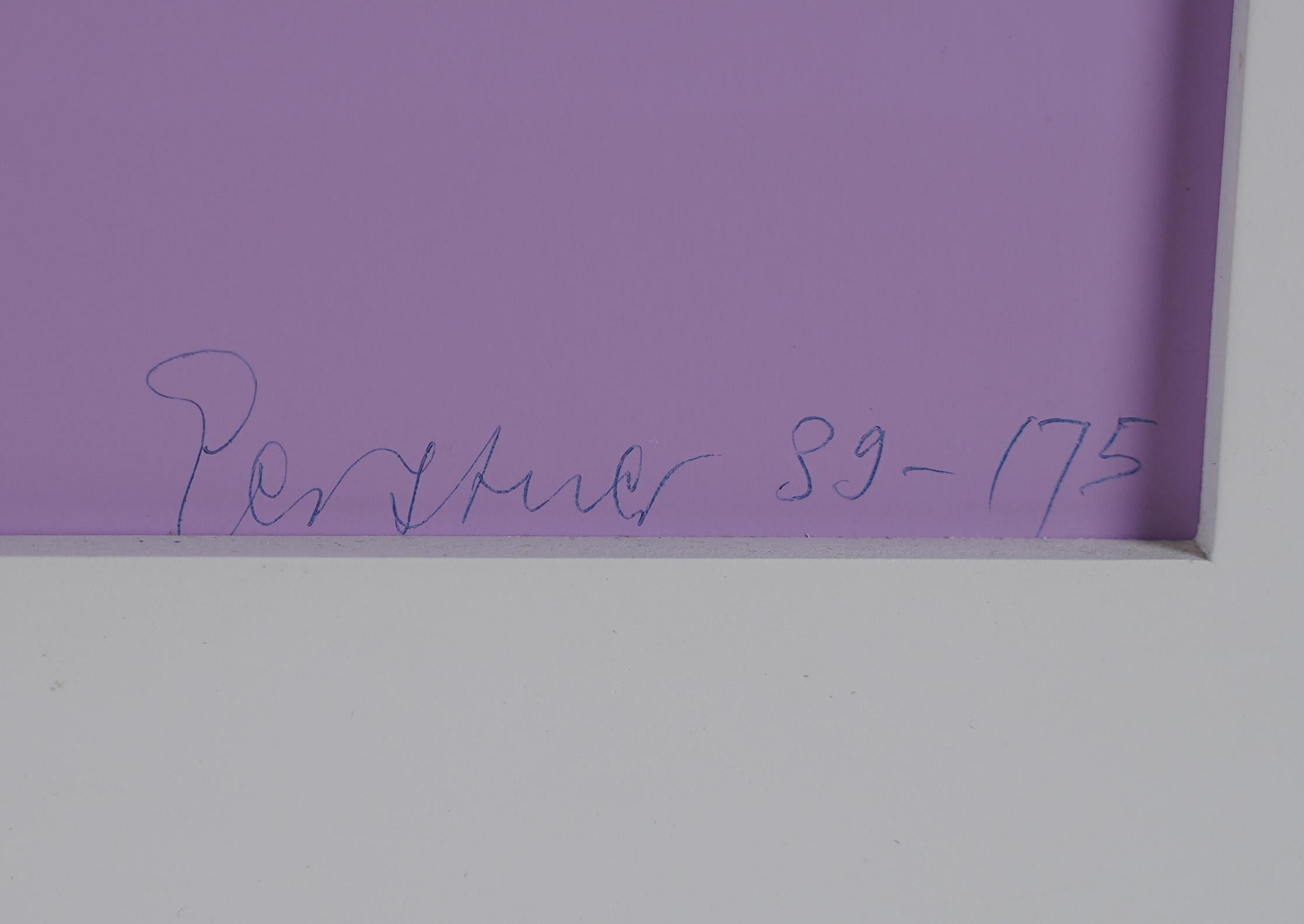 Vintage Swiss Modernist Signed Museum Framed Abstract Color Sound Serigraph 1