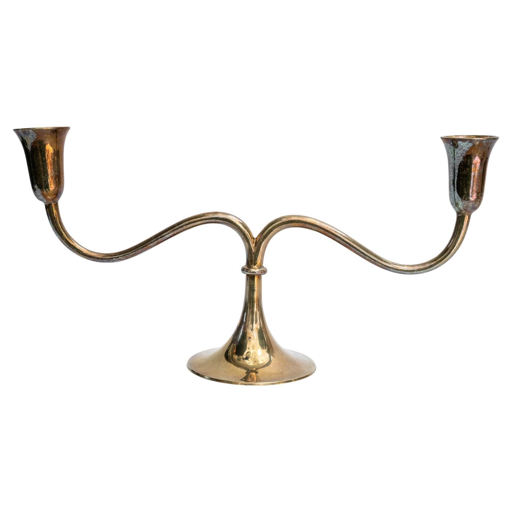 Karl Hagenauer candle holder around 1930s ( signed ) For Sale
