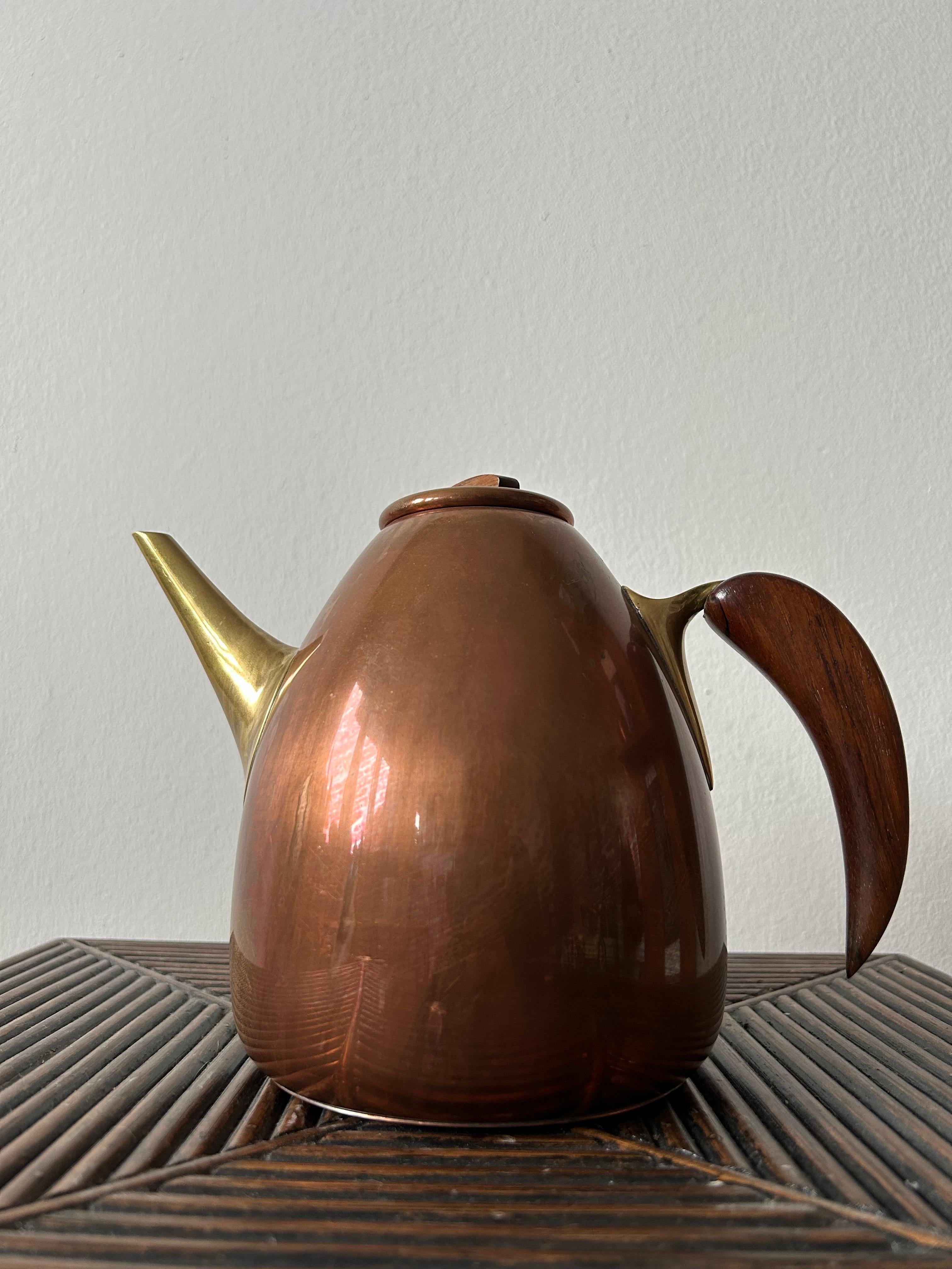 Mid-Century Modern Karl Hagenauer Coffe and Tea set by Illums Bolighus 1960’s