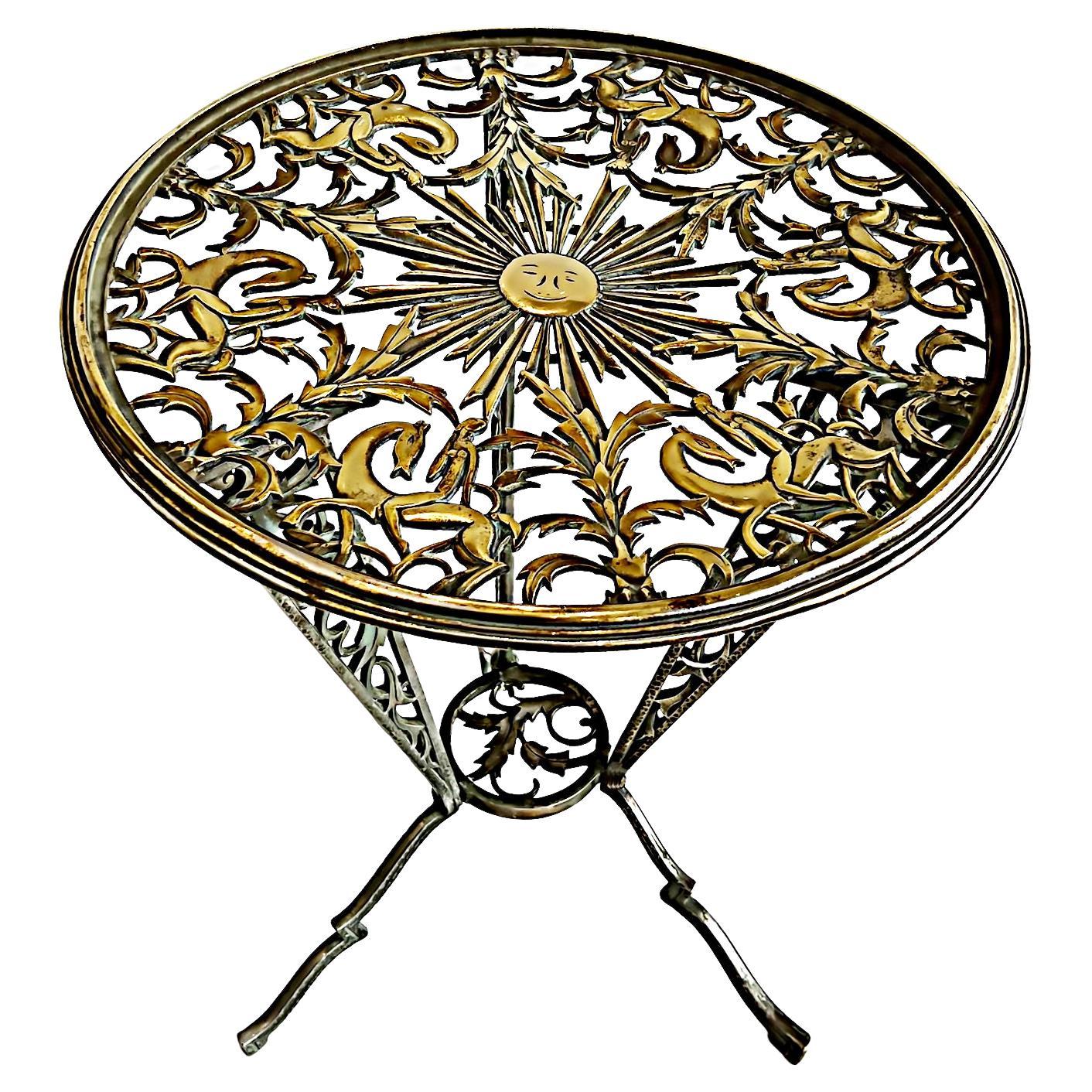 Karl Hagenauer for Rena Rosenthal Art Deco Side Table