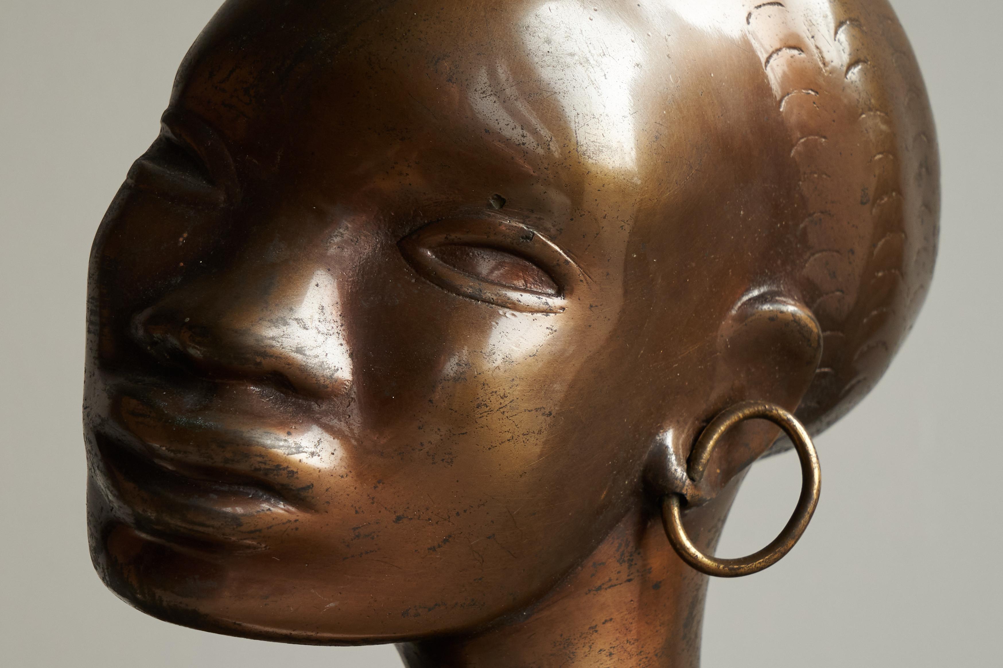 European Karl Hagenauer Style Art Deco Bronze 1930s For Sale