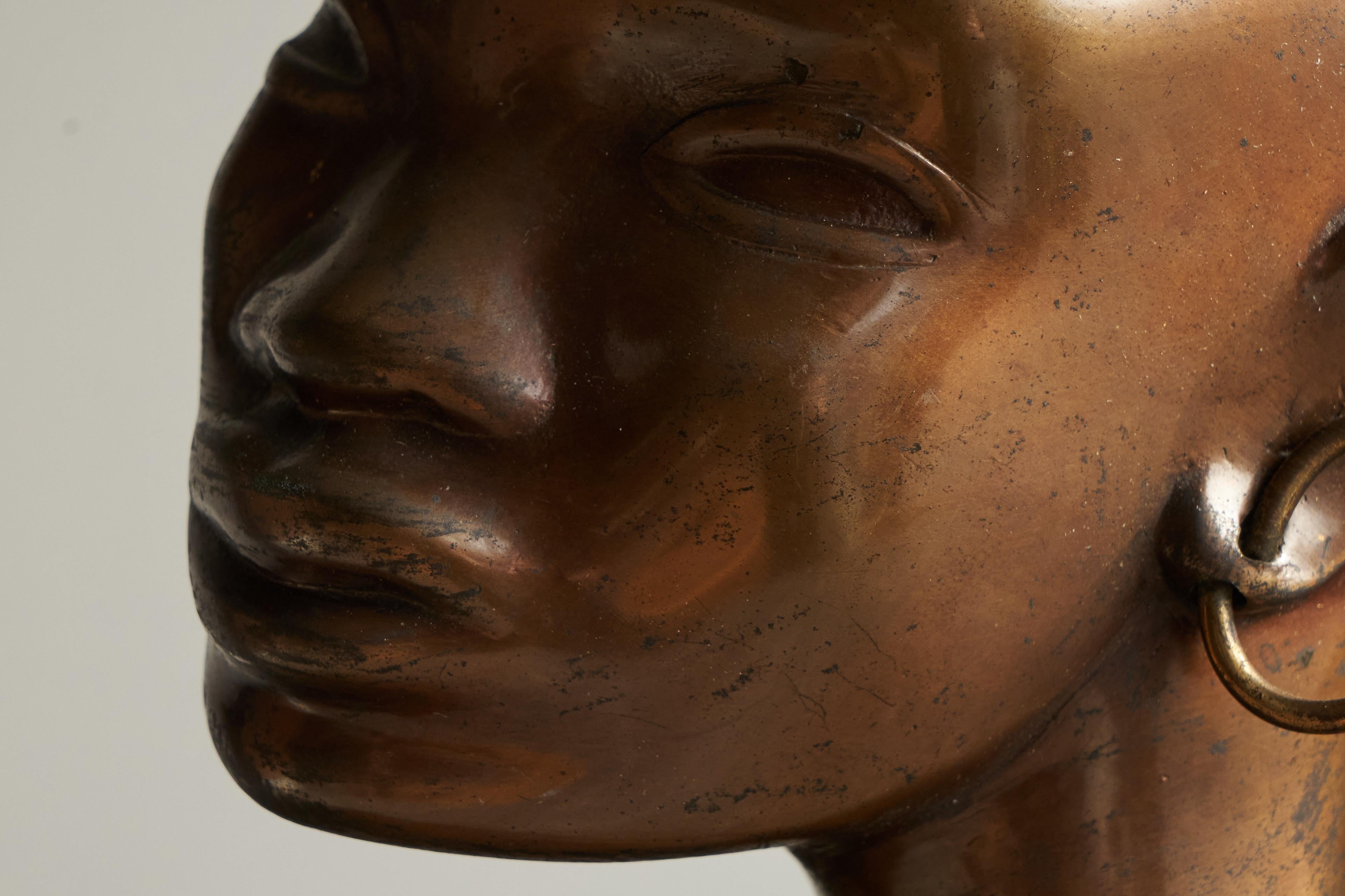 Karl Hagenauer Style Art Deco Bronze 1930s For Sale 2