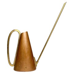 Canne à eau Karl Hagenauer en cuivre et laiton, Vienne, années 1950